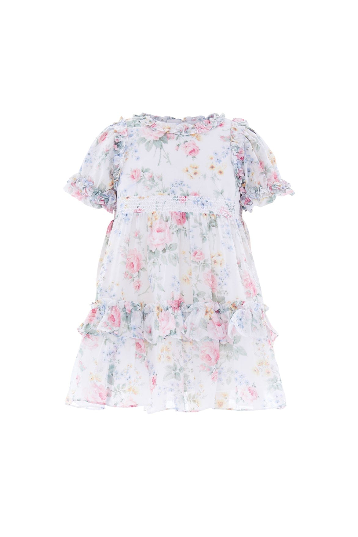 Needle & Thread Pompadour Garden sukienka niemowlęca z bloomersami