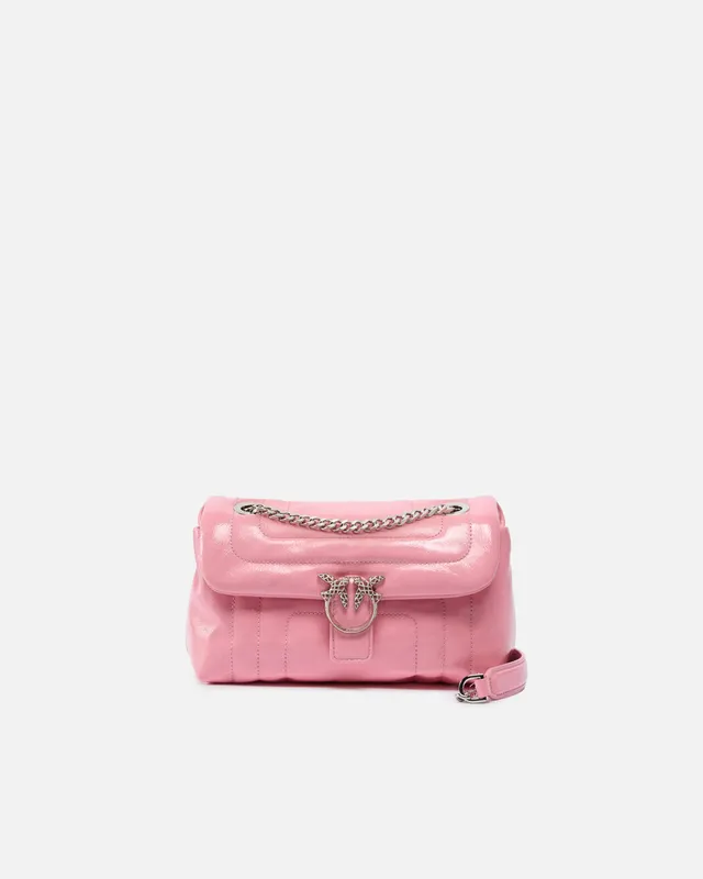 Pinko Love Bag Puff torebka mała pikowana czarna