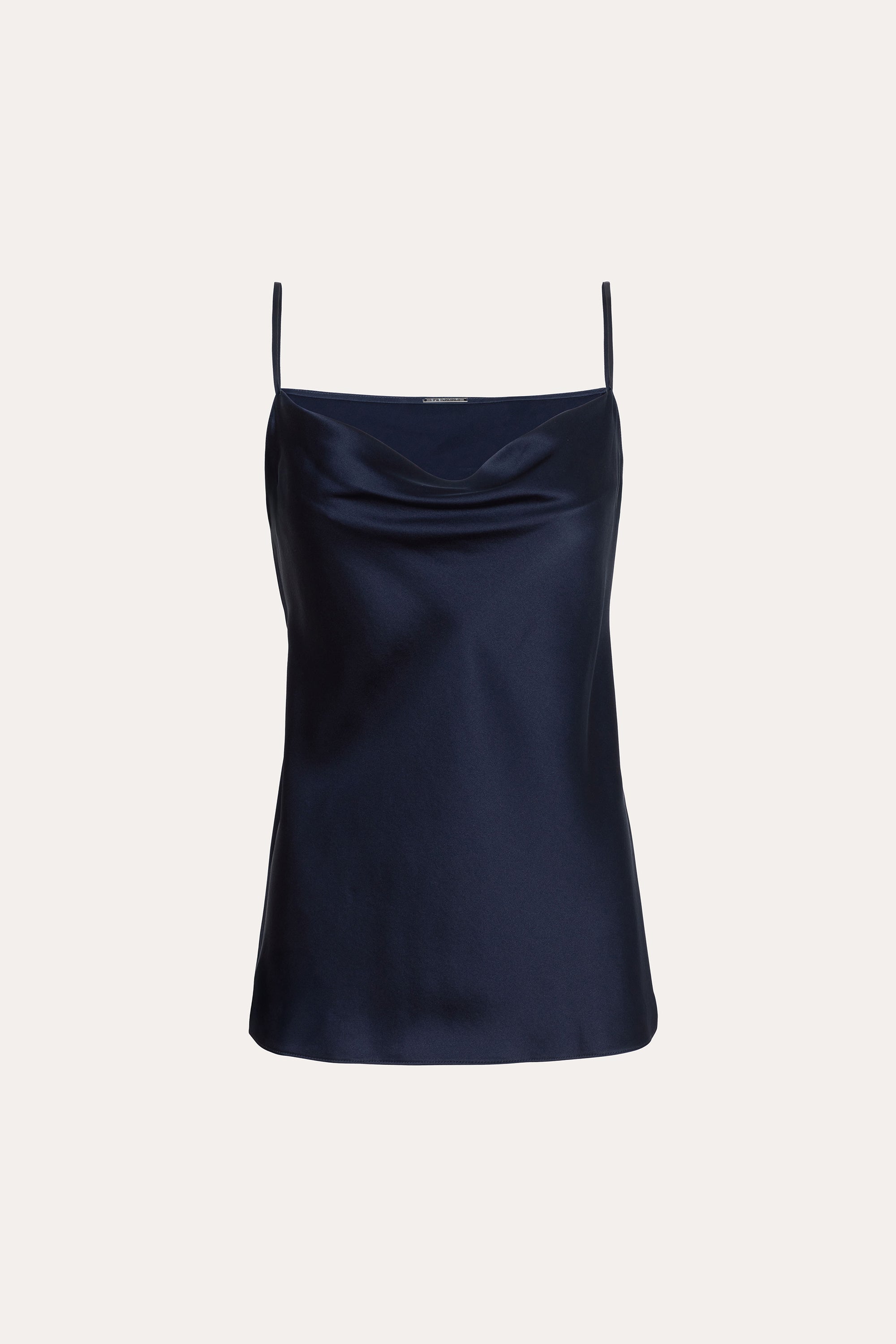 Elie Tahari Silk Draped Camisole top Stargazer jedwabny