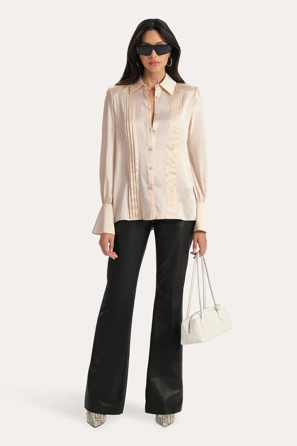 Elie Tahari Chloe E6013516 bluzka Canvas Clay