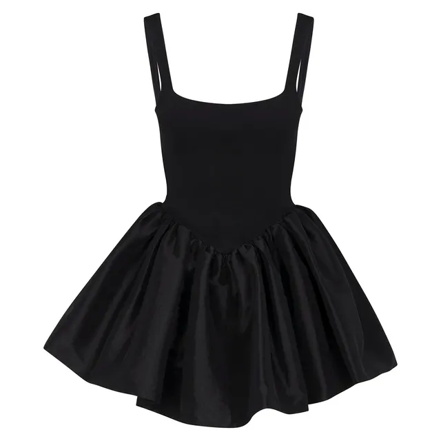 Delfi Collective Elsa Short sukienka koktajlowa czarna mini