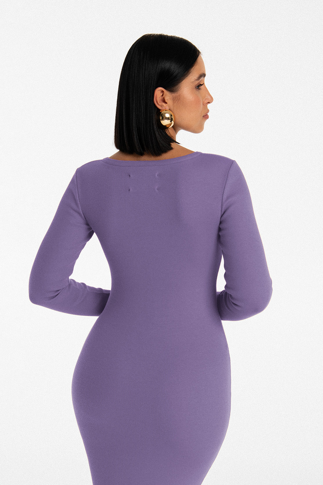 Nudyess Isla k811 sukienka mimi Purple napy