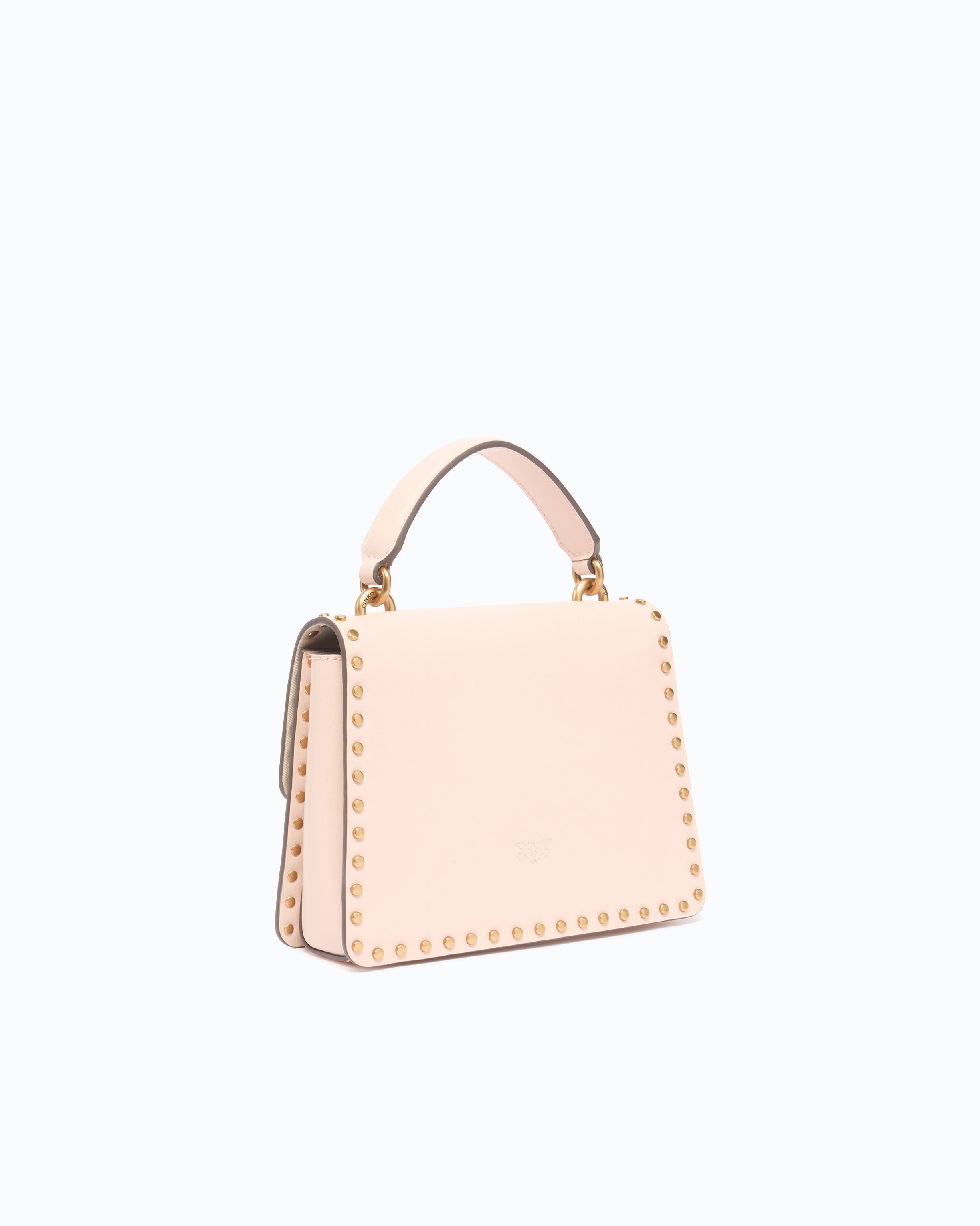 Pinko Mini Love Bag Top Handle torebka skórzana U