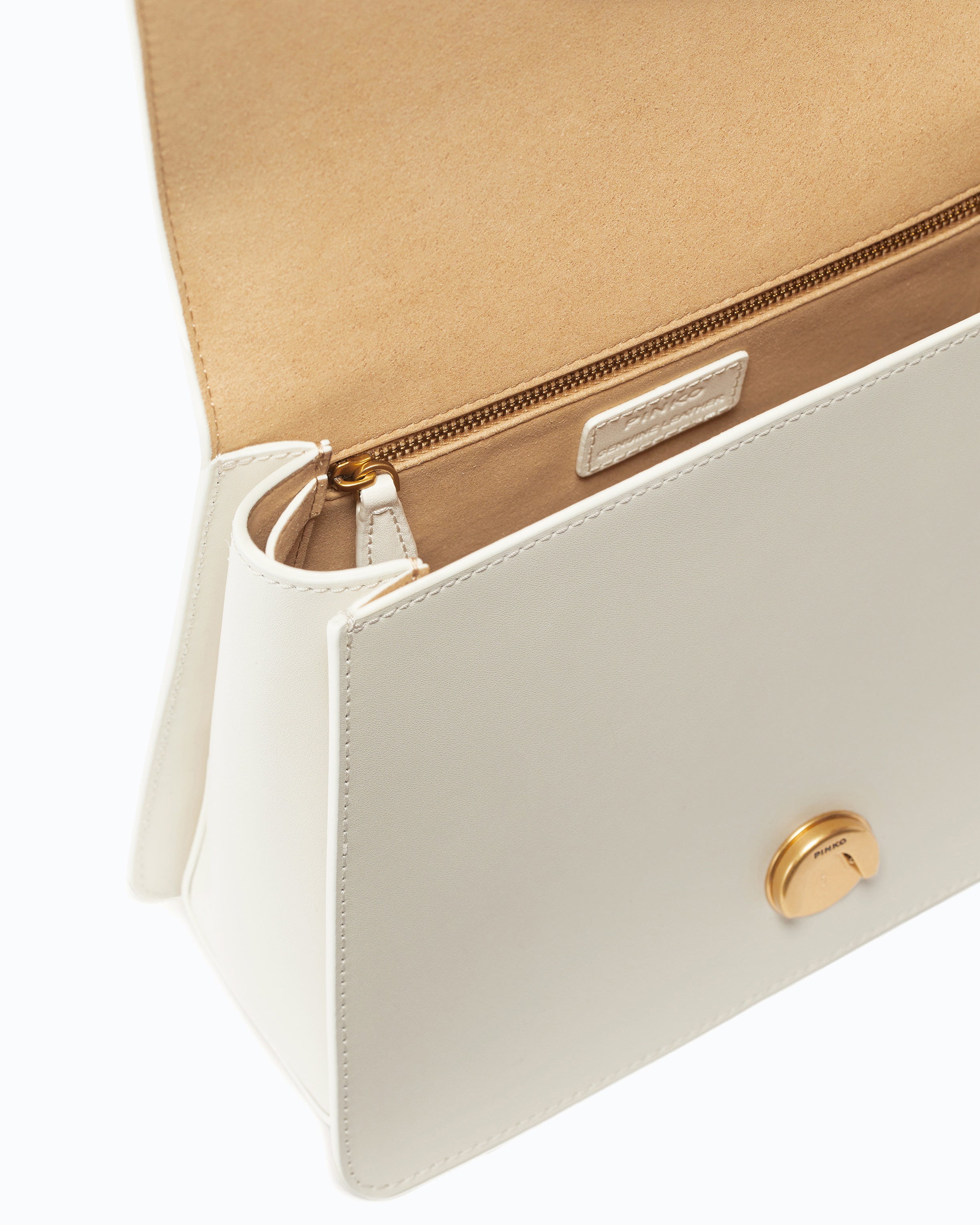 Pinko Love One Top Handle torebka mini biała