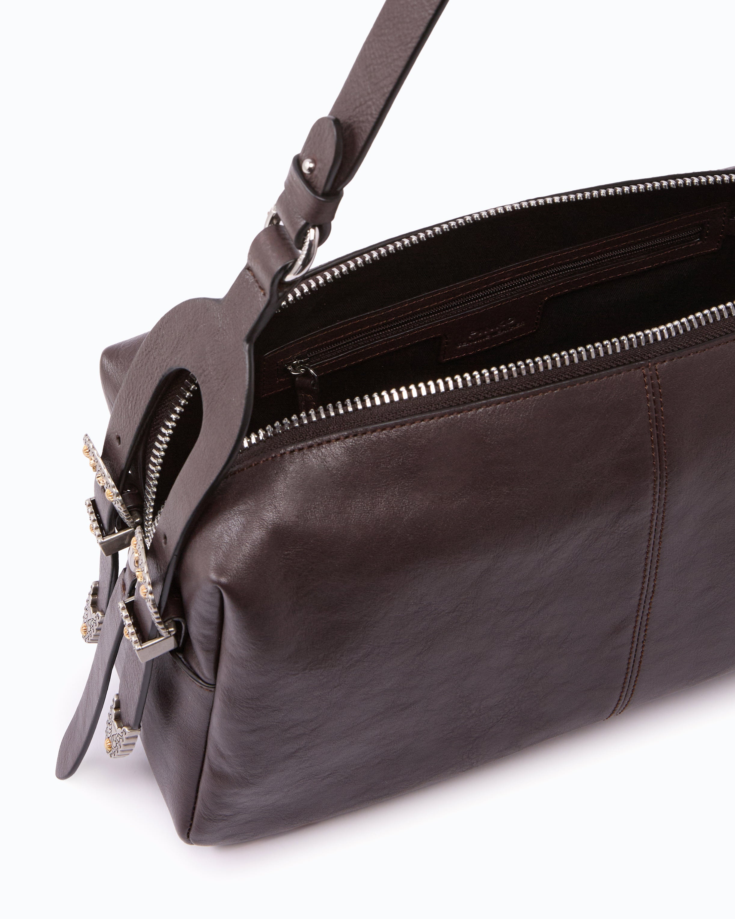Pinko Keeper Bag torba skórzana średnia