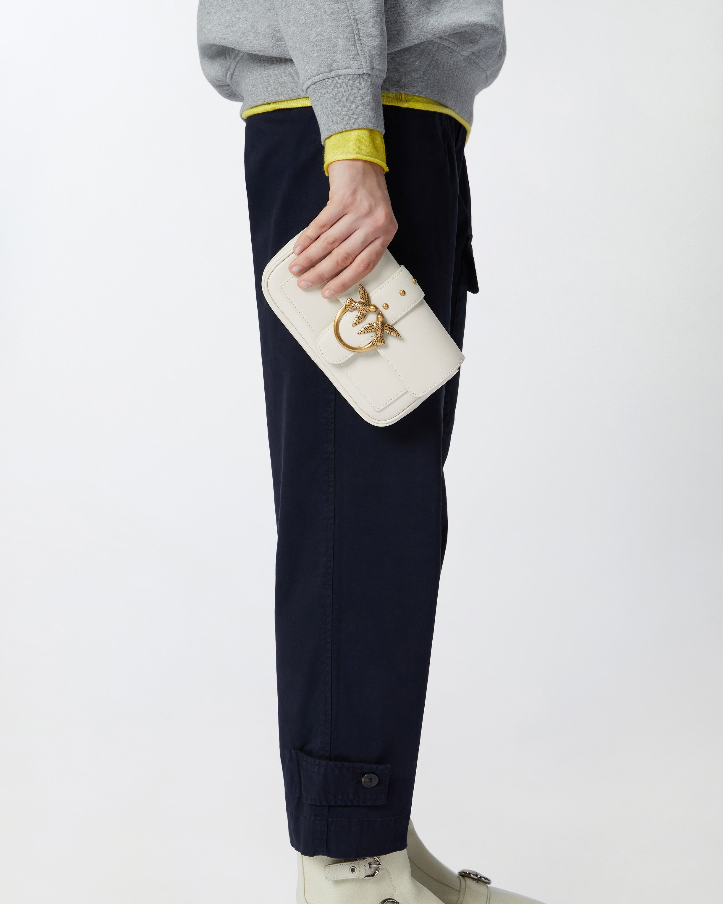 Pinko Love One Pocket Simply torebka skórzana