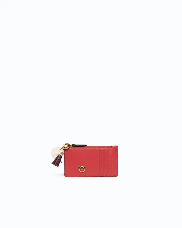 Pinko Airone Card Holder etui na karty skórzane