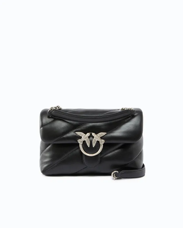 Pinko Classic Love Bag Puff Maxi Quilt torebka czarna