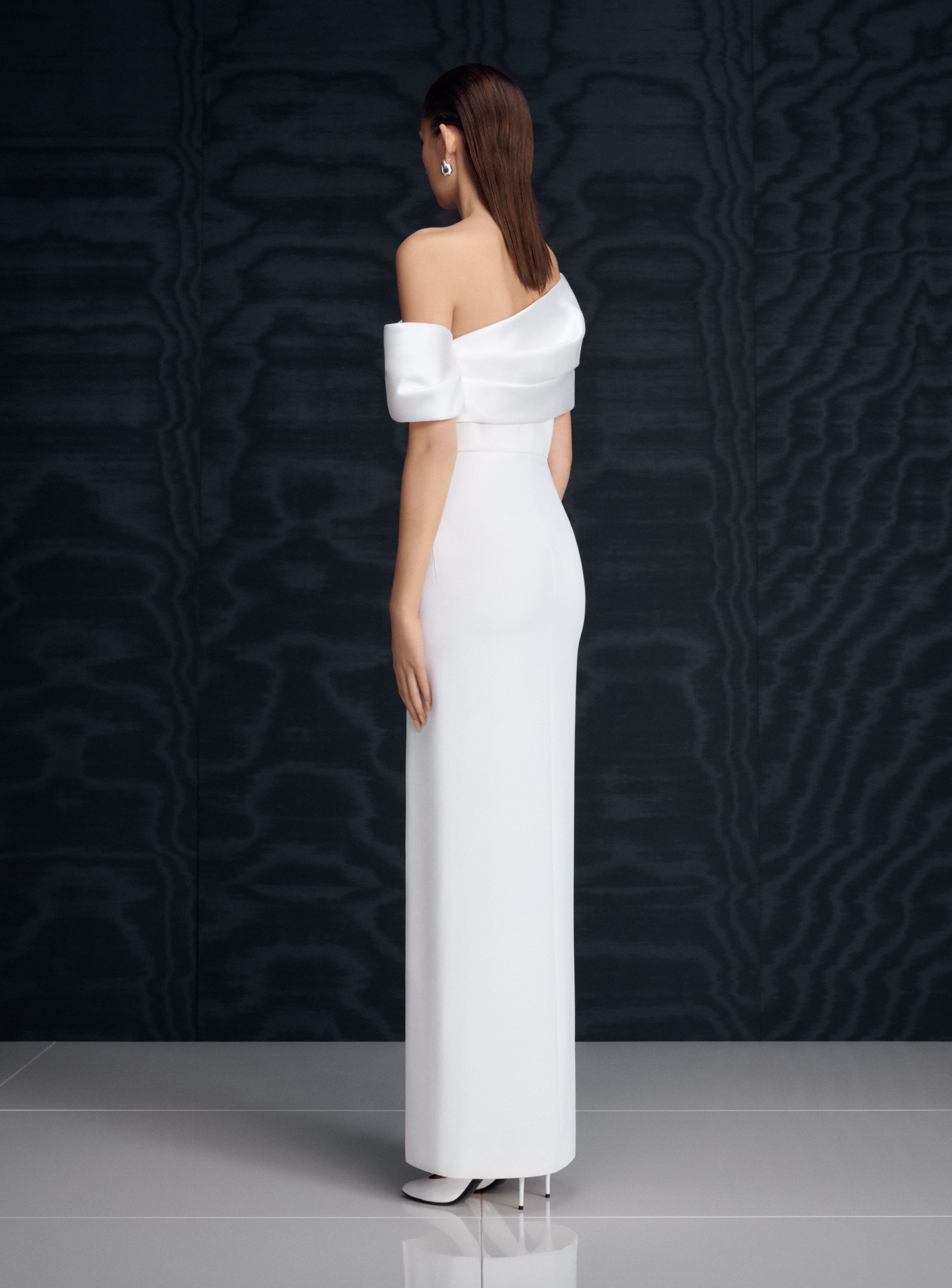 Solace London Alexis Maxi Dress sukienka kremowa