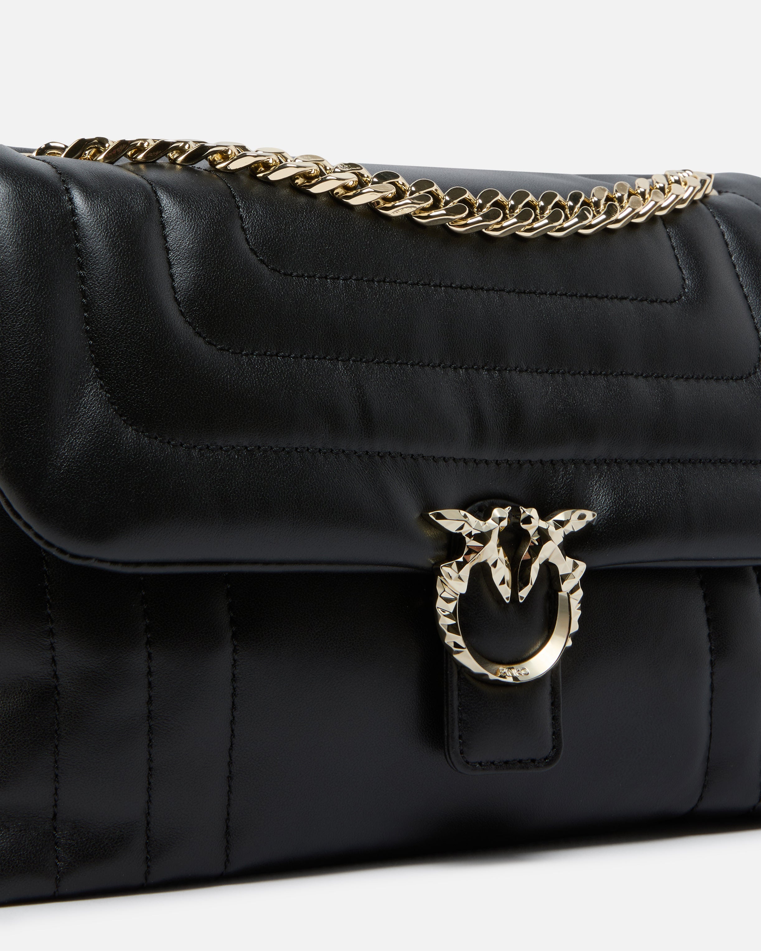 Pinko Love Bag Puff Galleria torebka czarna średnia