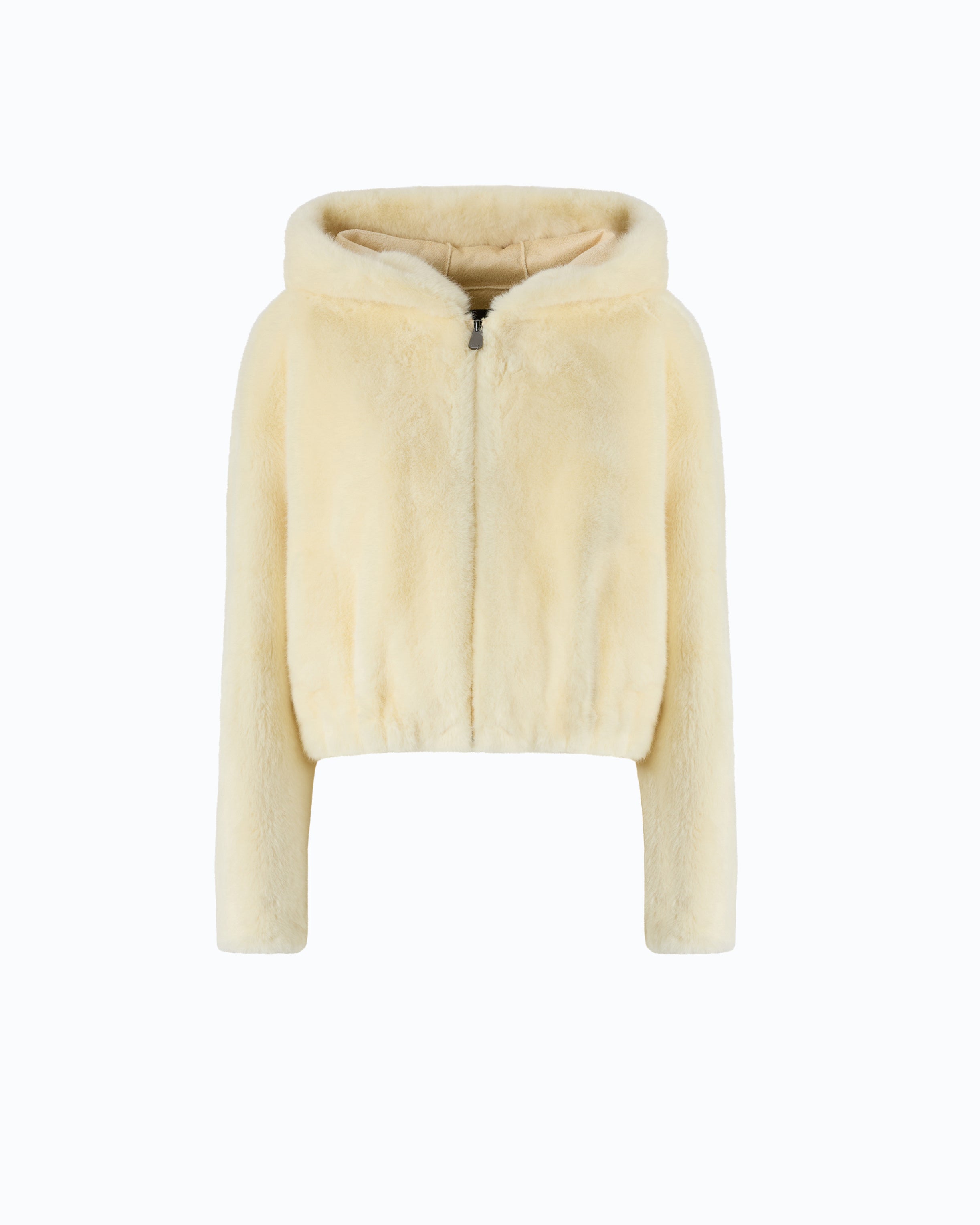 Pinko Gasteria Jacket kurtka żółta z kapturem