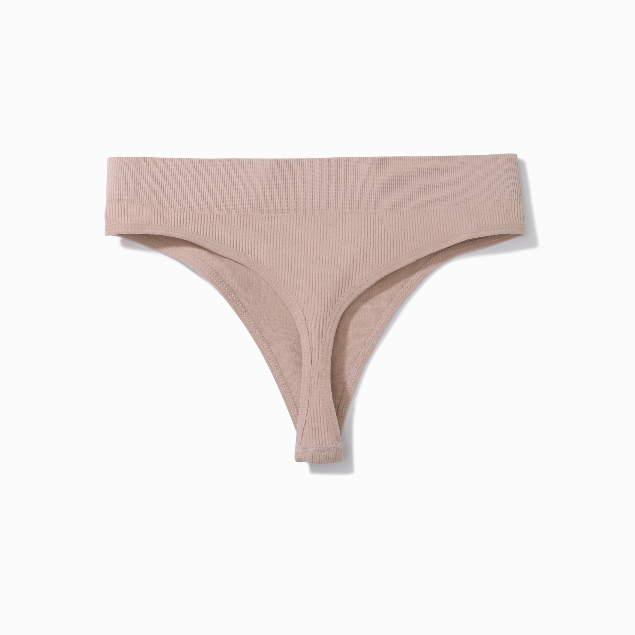 Nudyess Kris stringi beige wysoki stan