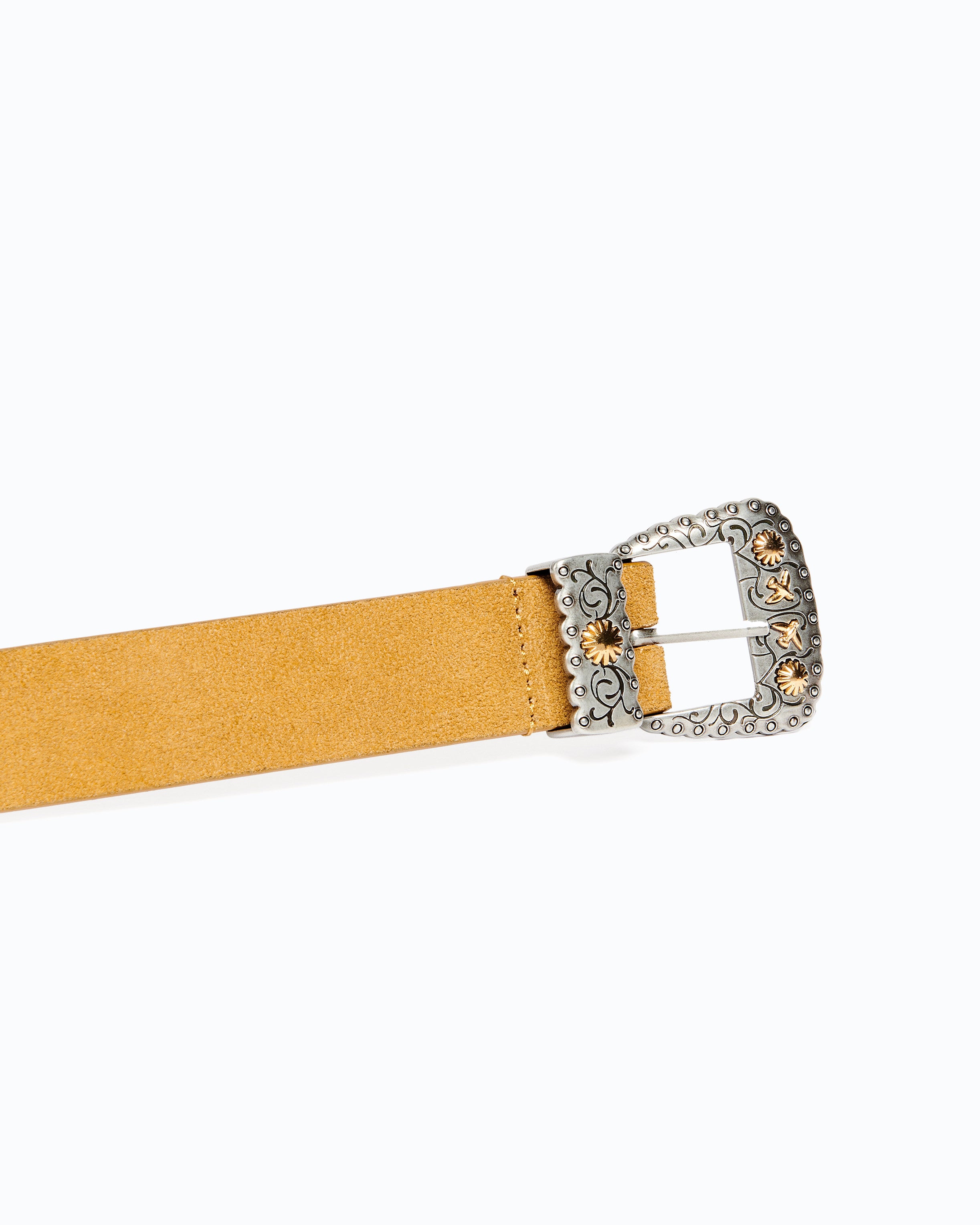 Pinko Triptych Belt pasek zamszowy 3 cm