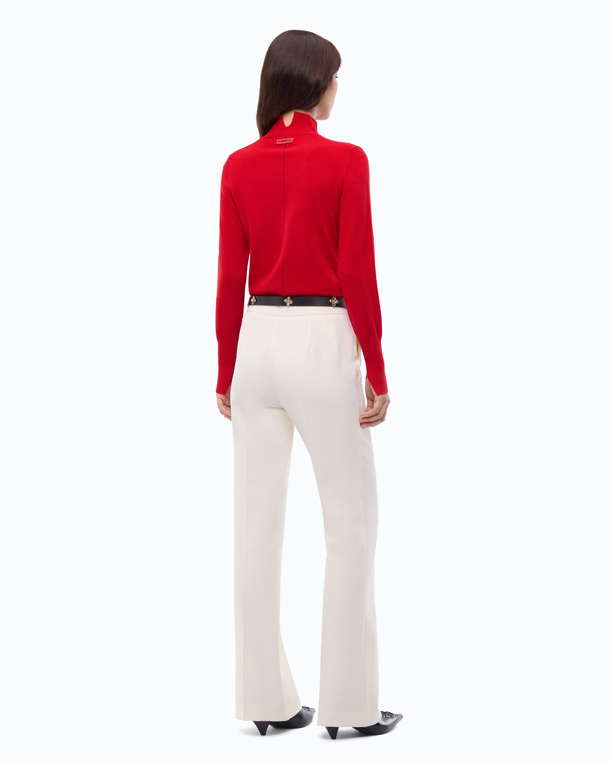 Pinko Nizza Sweater sweter wełna kaszmir