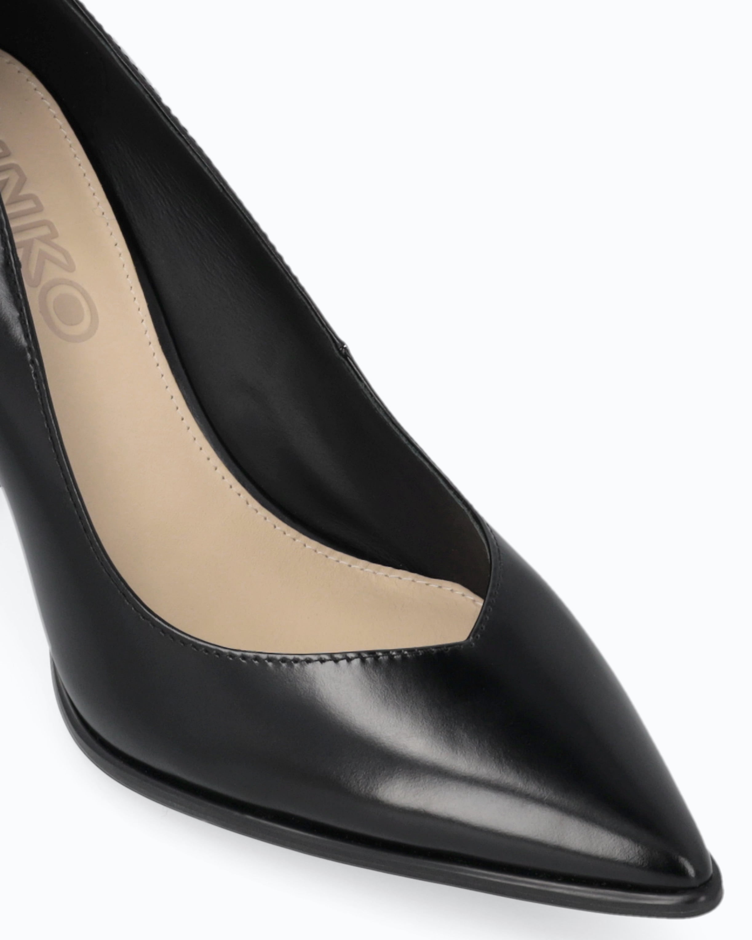 Pinko Lady 11 Pump czółenka skórzane czarne szpilka