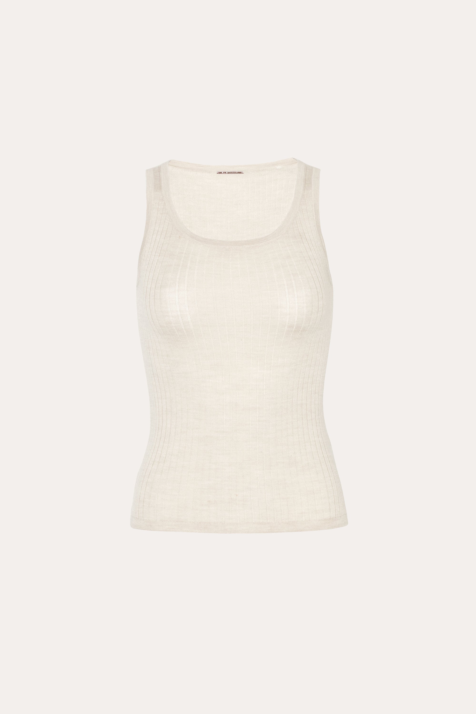 Elie Tahari Elle E25YG506 top ecru wełniany