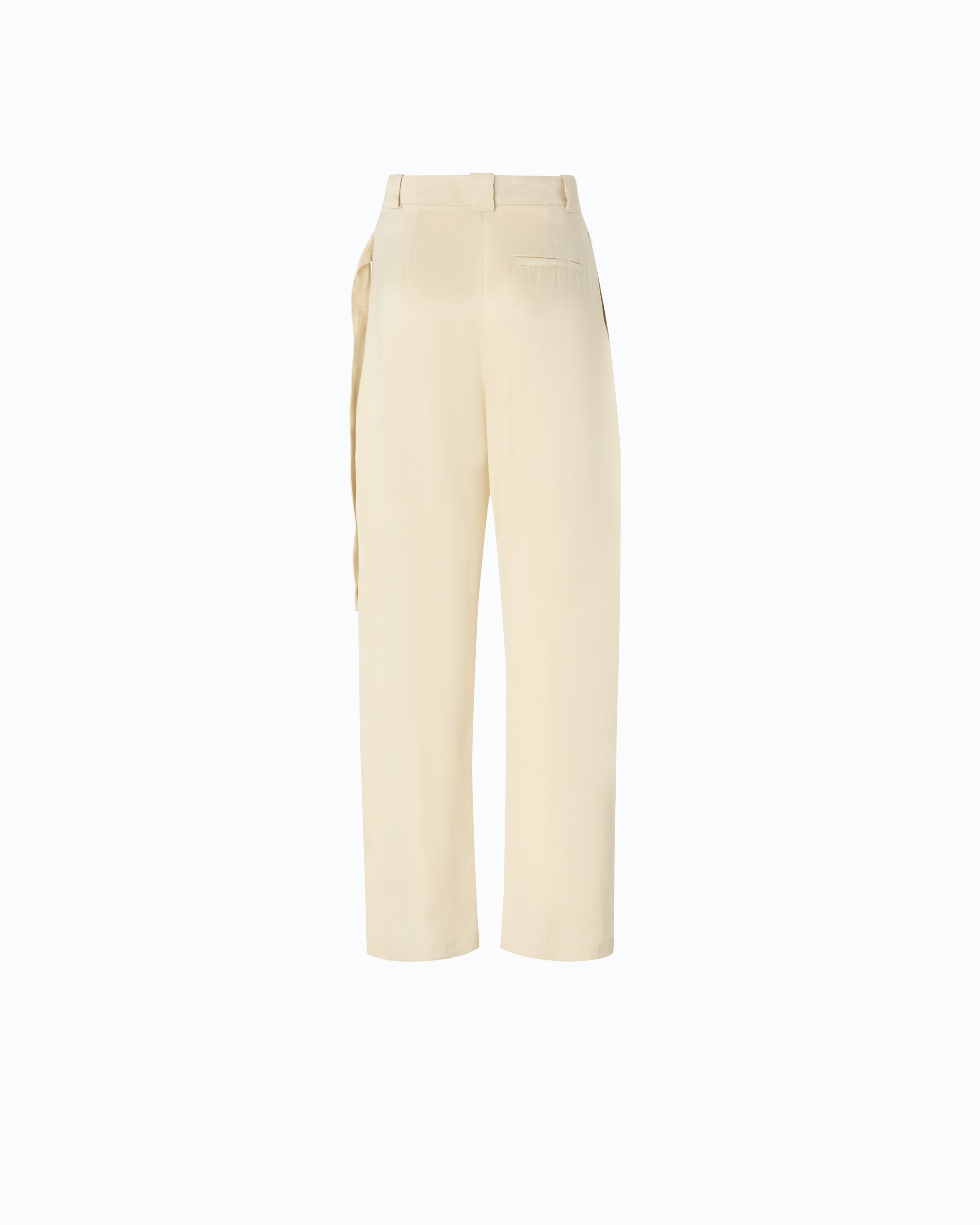 Pinko Pesce Pants spodnie kopertowe beżowe 36-48