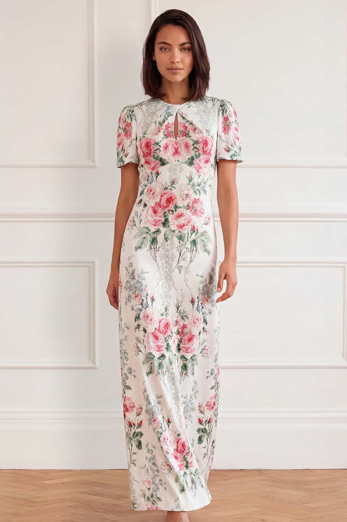 Needle & Thread Palace Garden suknia Multi maxi