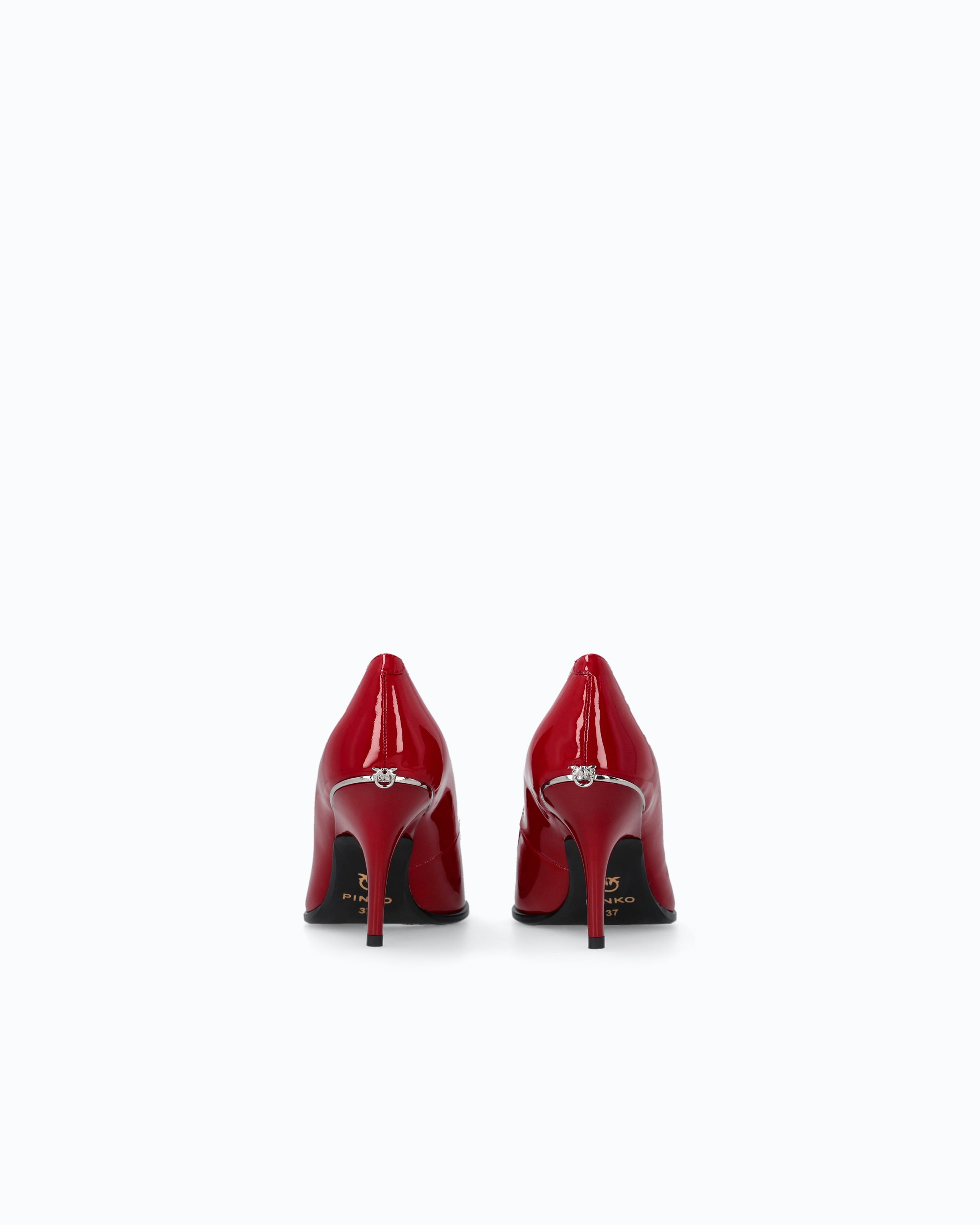 Pinko Lady 11 Pump czółenka czerwone lakier