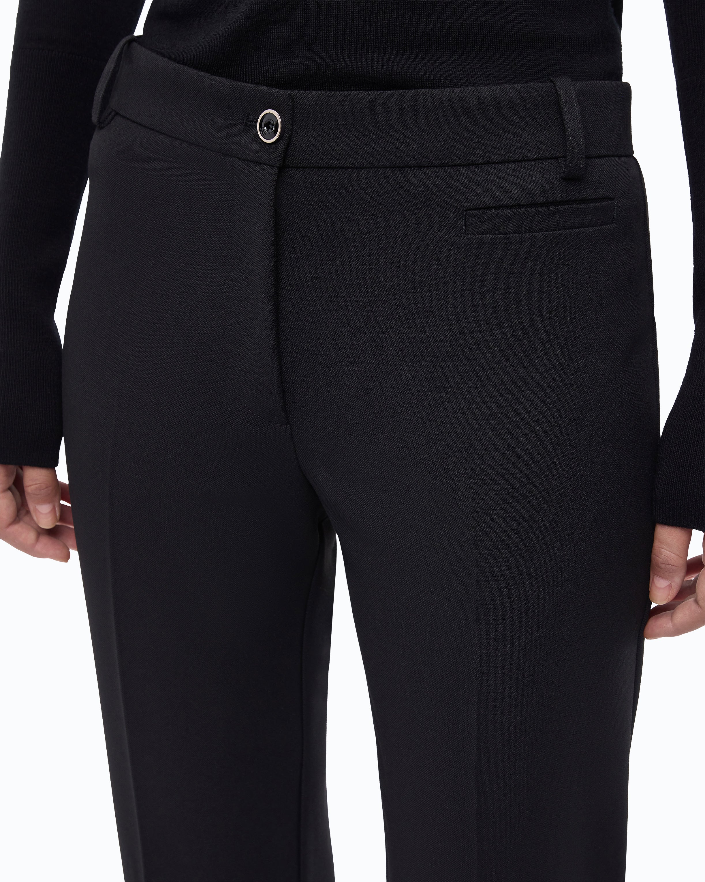 Pinko Protea Pants spodnie czarne z kantem 36-52