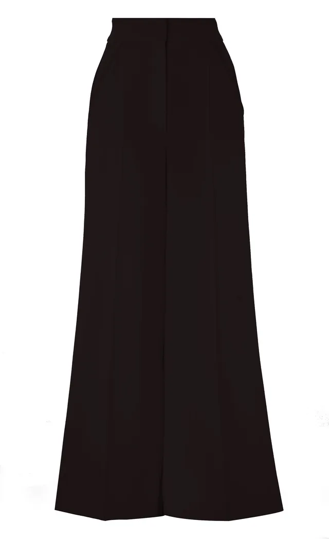 Temperley London Conqueror spodnie czarne Black