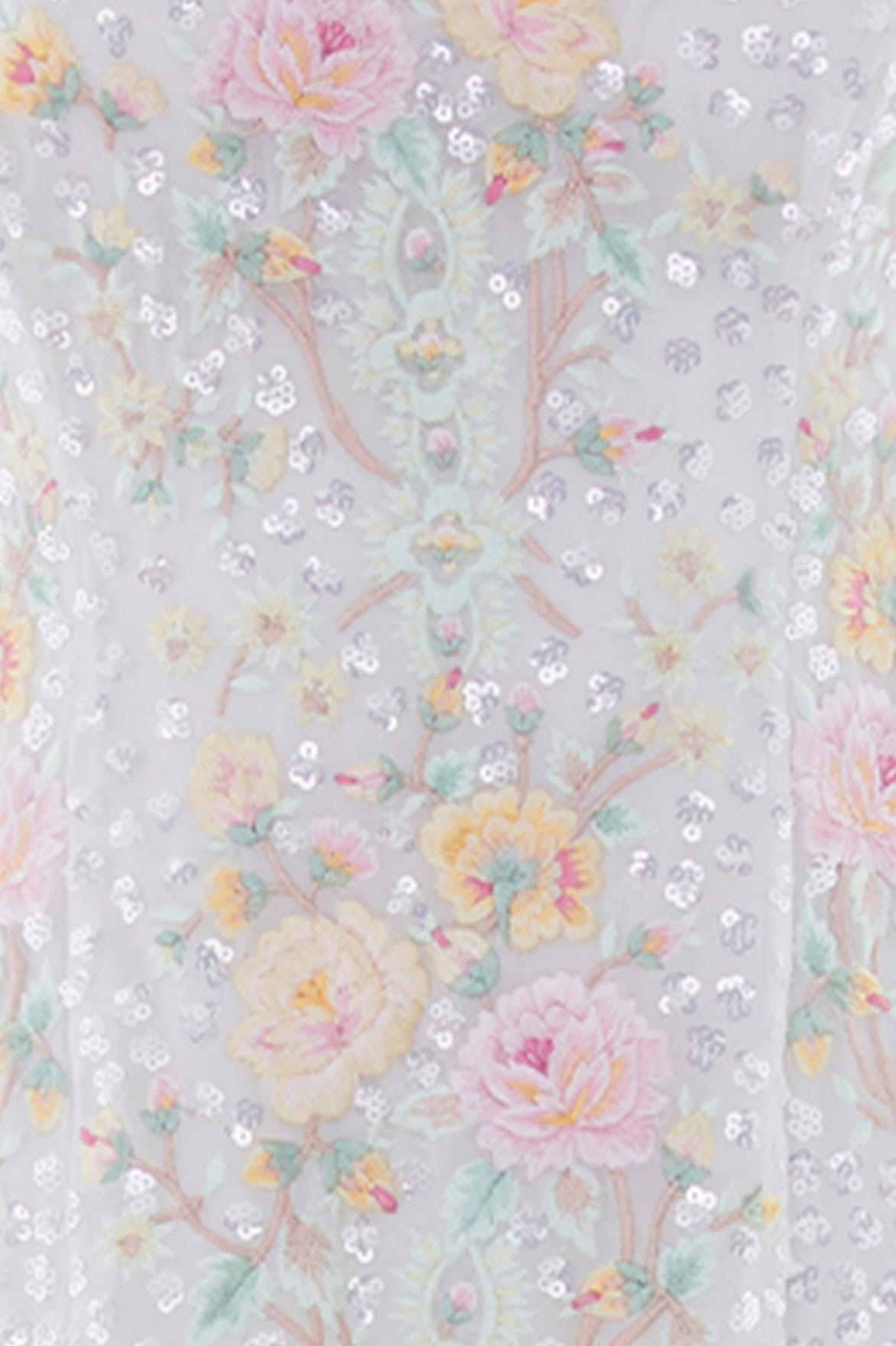 Needle & Thread Garden Rose Gown suknia biała haft