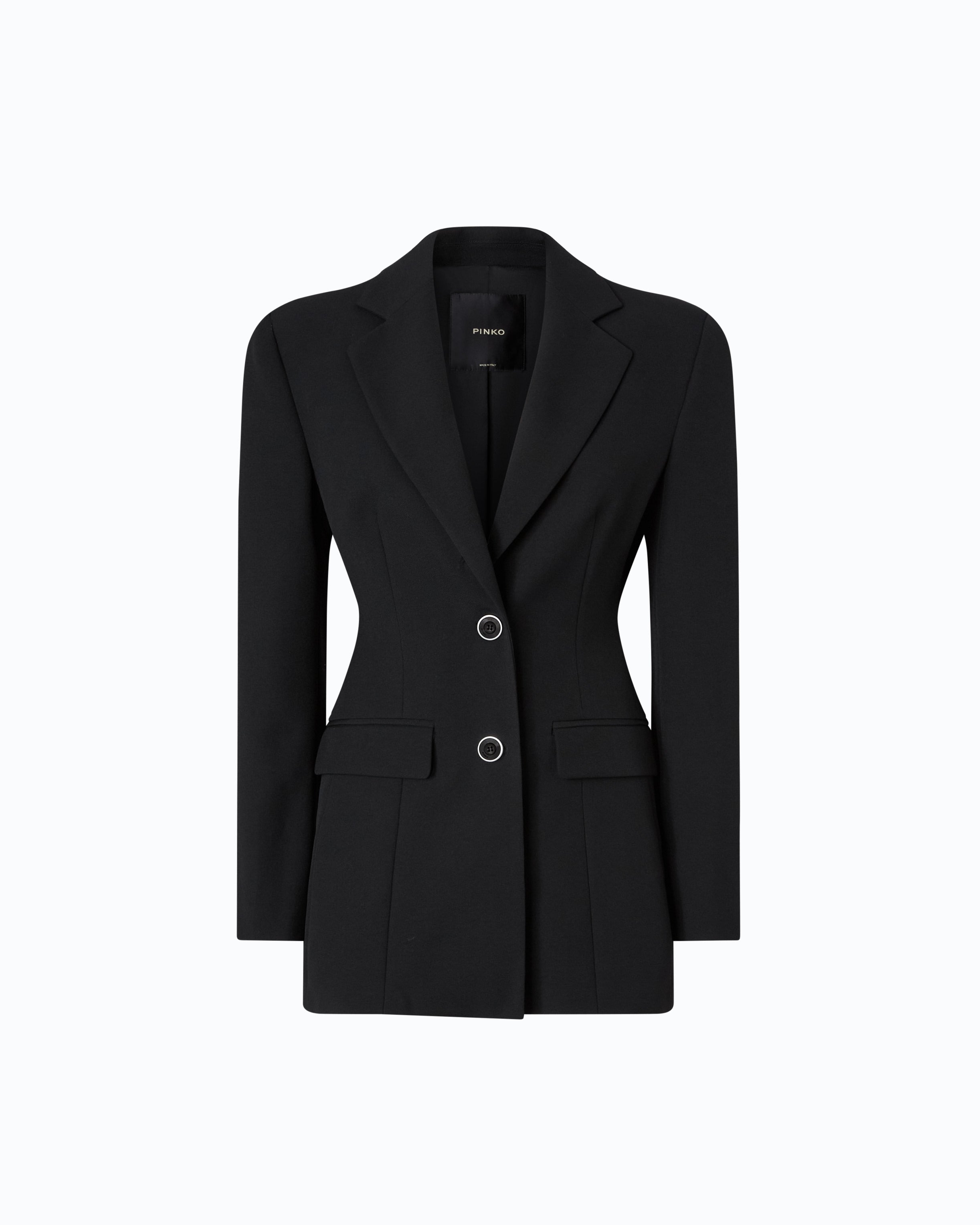 Pinko Garofano Jacket marynarka czarna slim