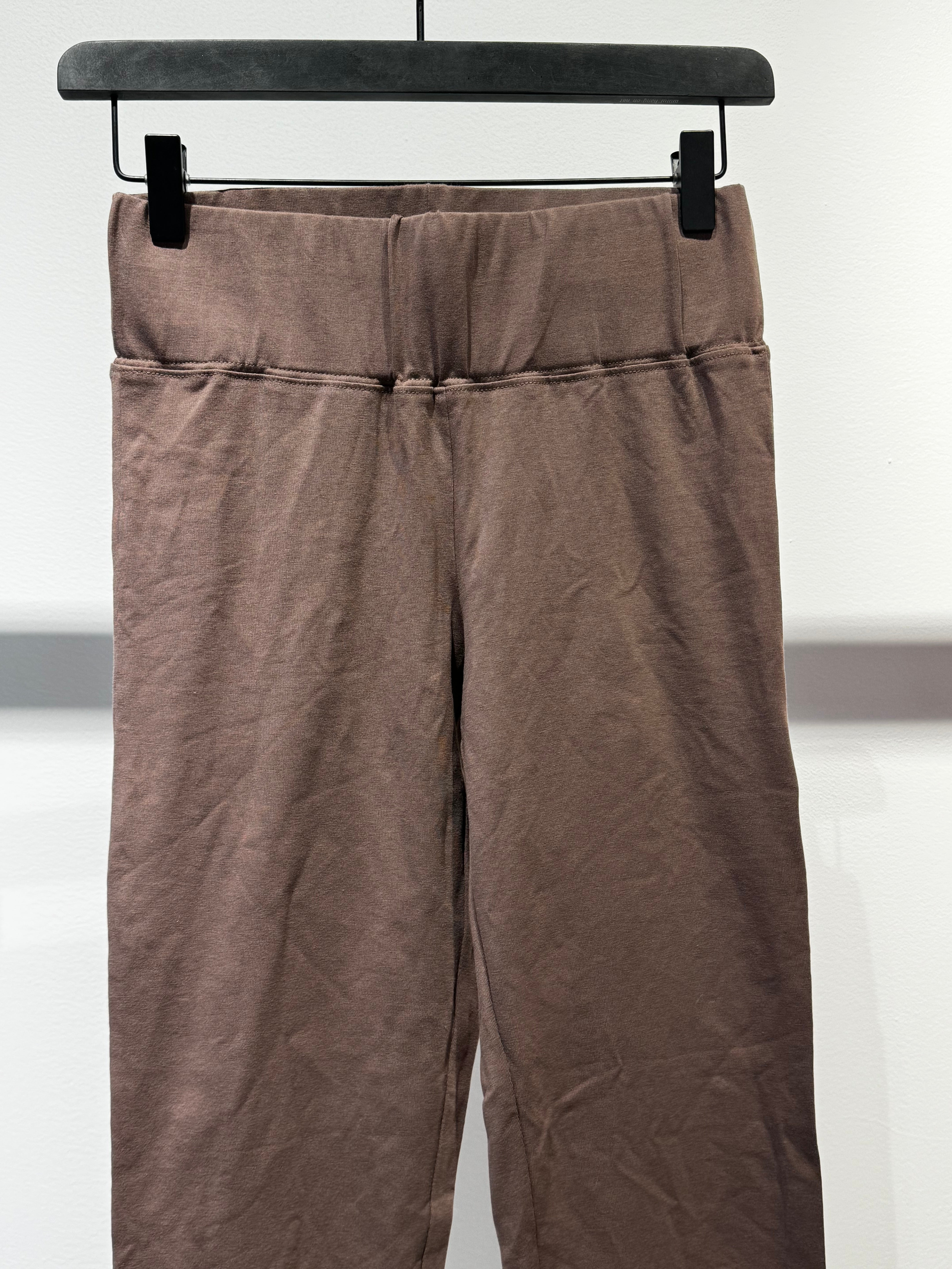 Nudyess w709 legginsy chocolate bawełniane