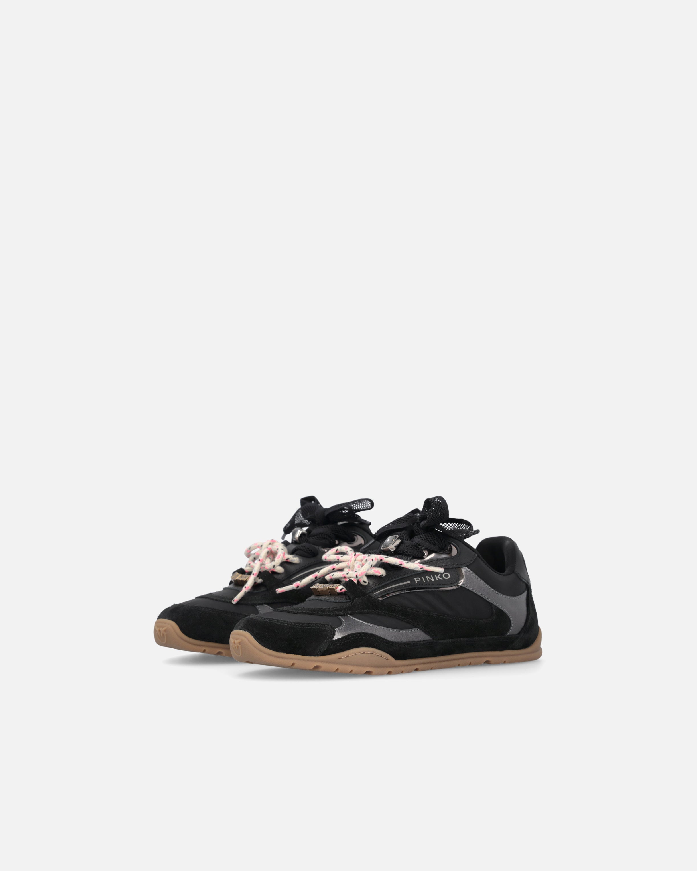 Pinko Yulia 01 sneakersy podwójne sznurowadła