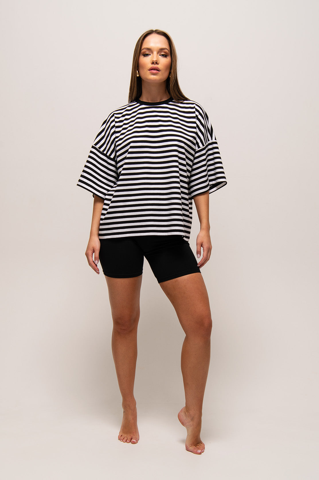 Nudyess Harper top bawełniany Black Stripes