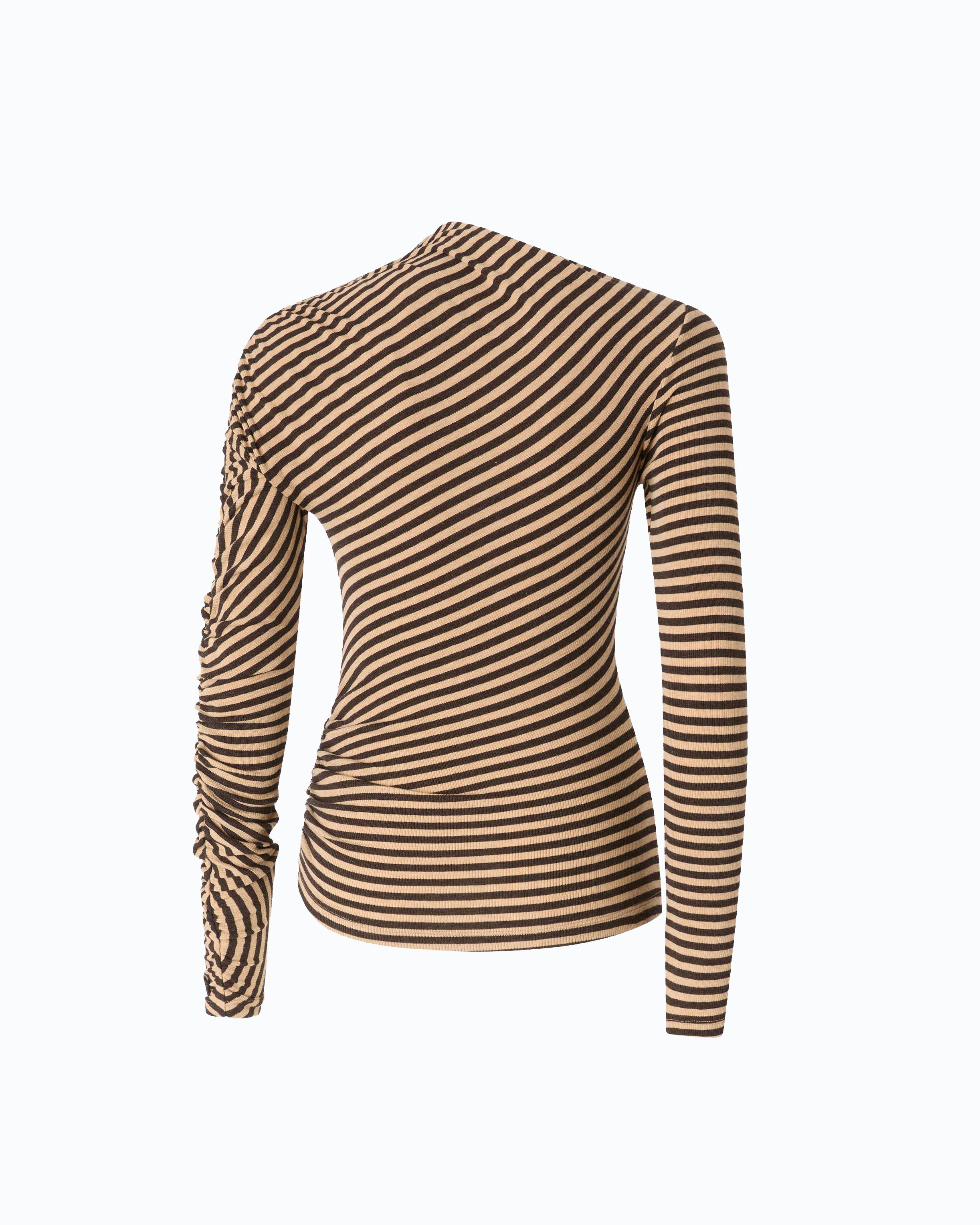 Pinko Lilium Turtleneck sweter golf w paski