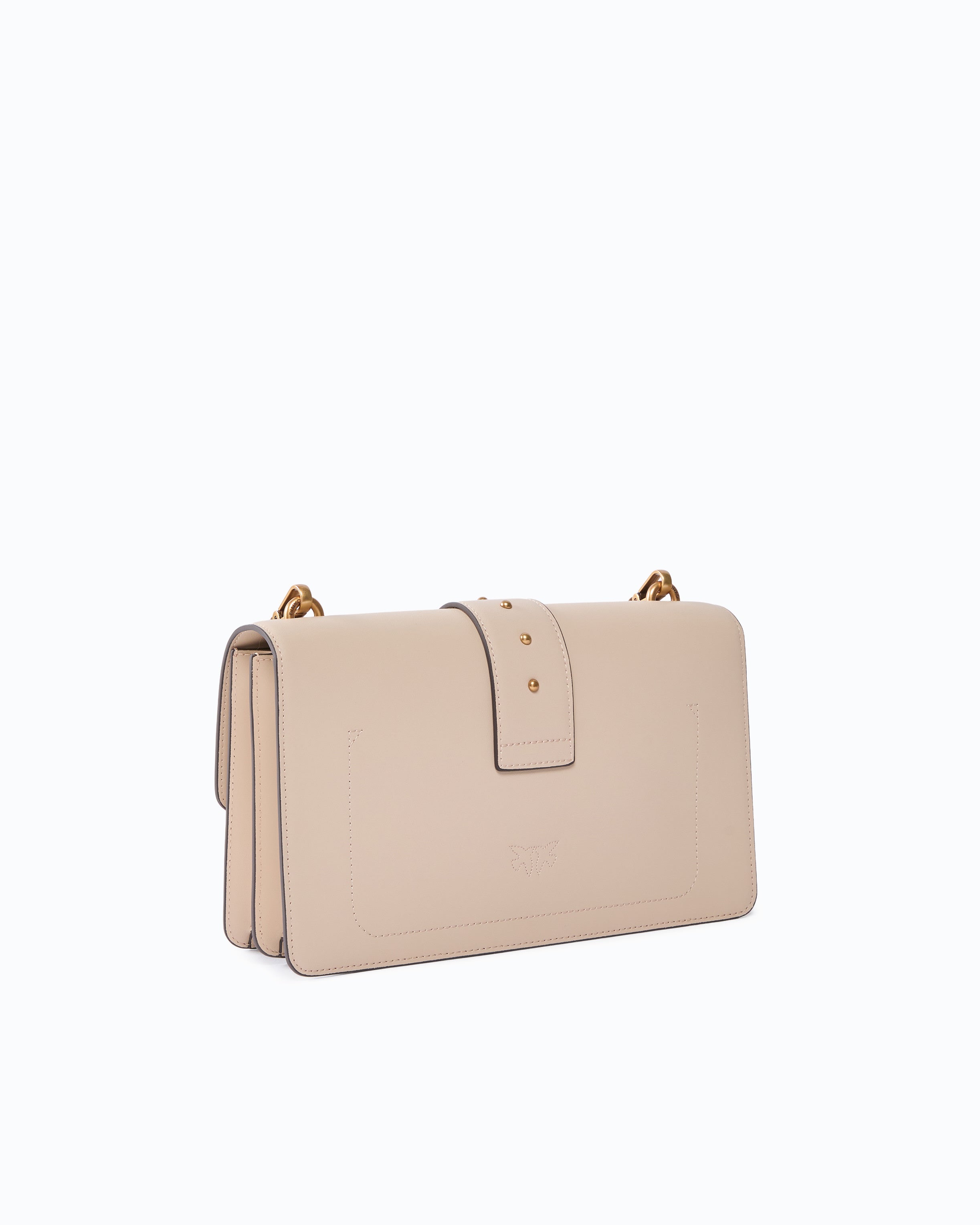 Pinko Love Bag One torebka skórzana średnia