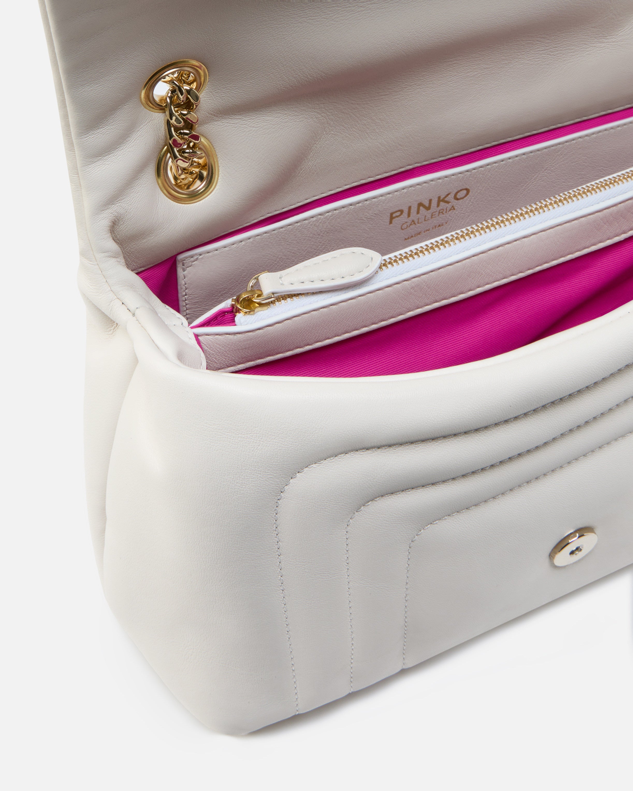 Pinko New Love Puff Classic torebka średnia pikowana