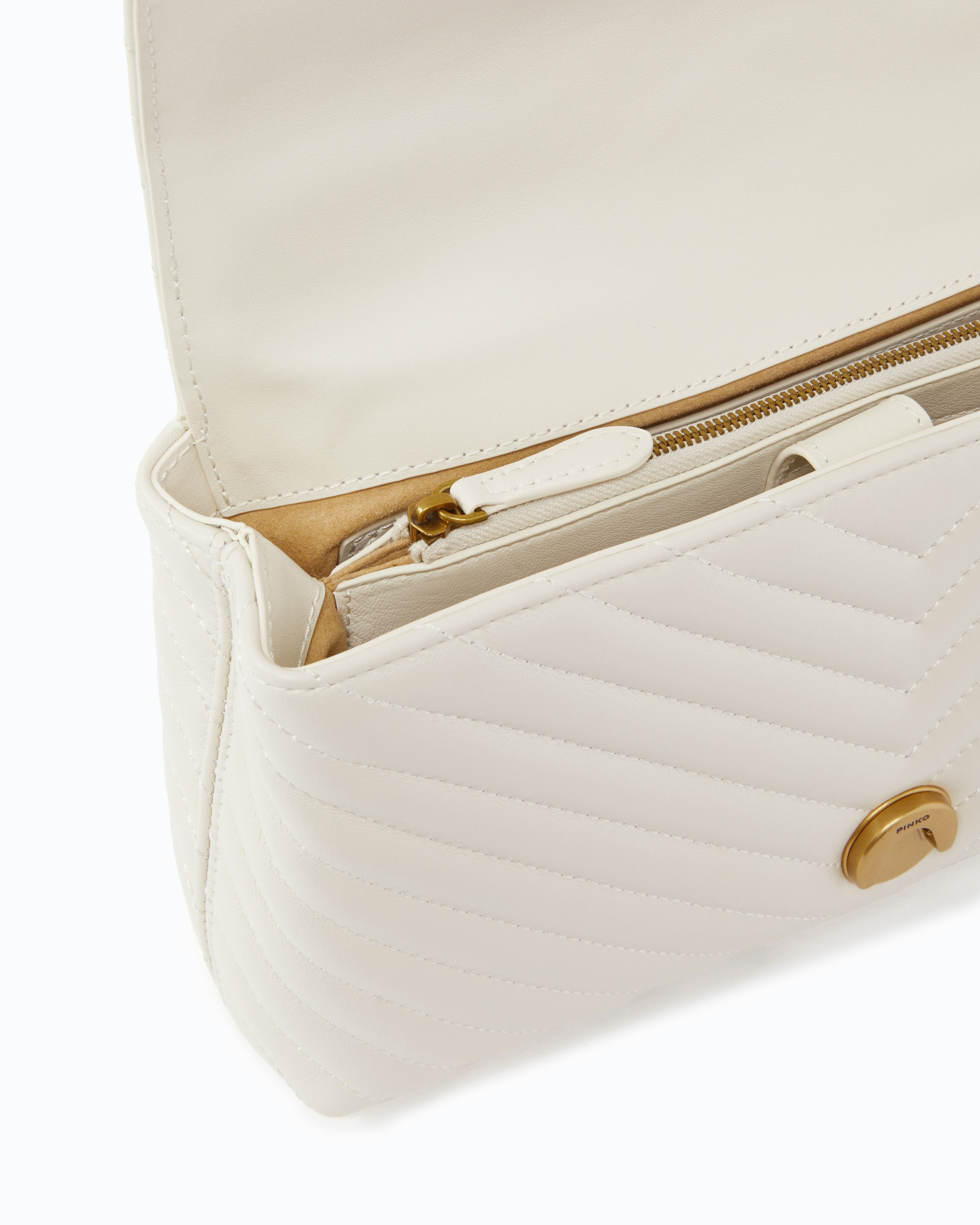 Pinko Lady Love Bag Puff torebka do ręki zygzak