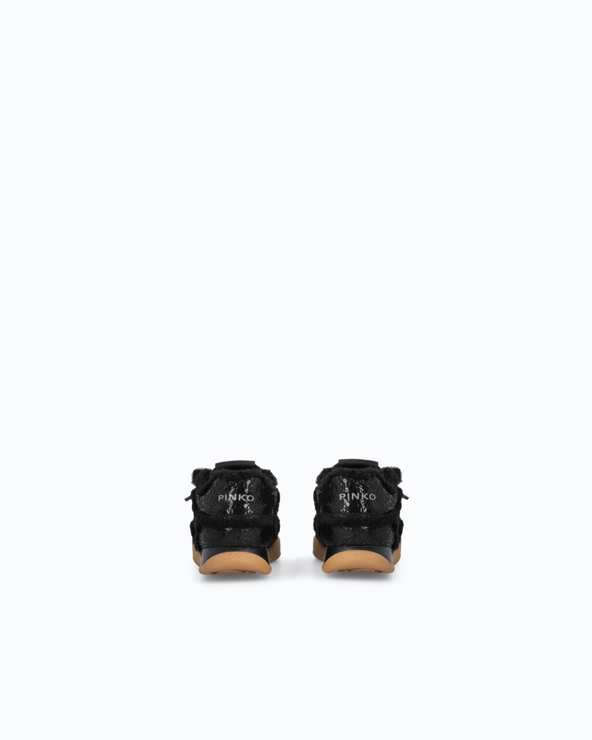 Pinko Gea 02 Sneaker sneakersy skórzane czarne