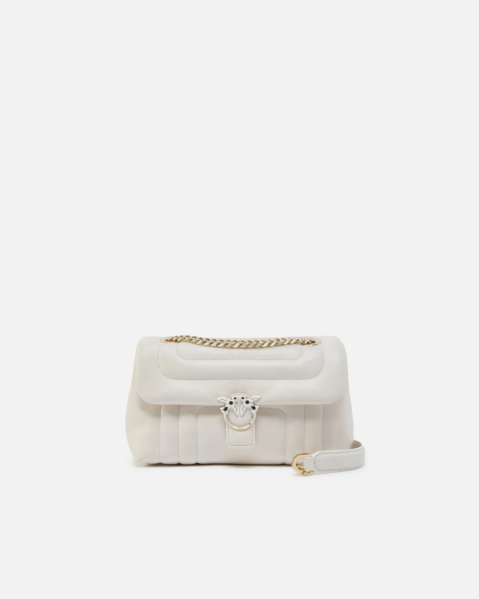 Love Bag Puff Mini torebka pikowana nappa