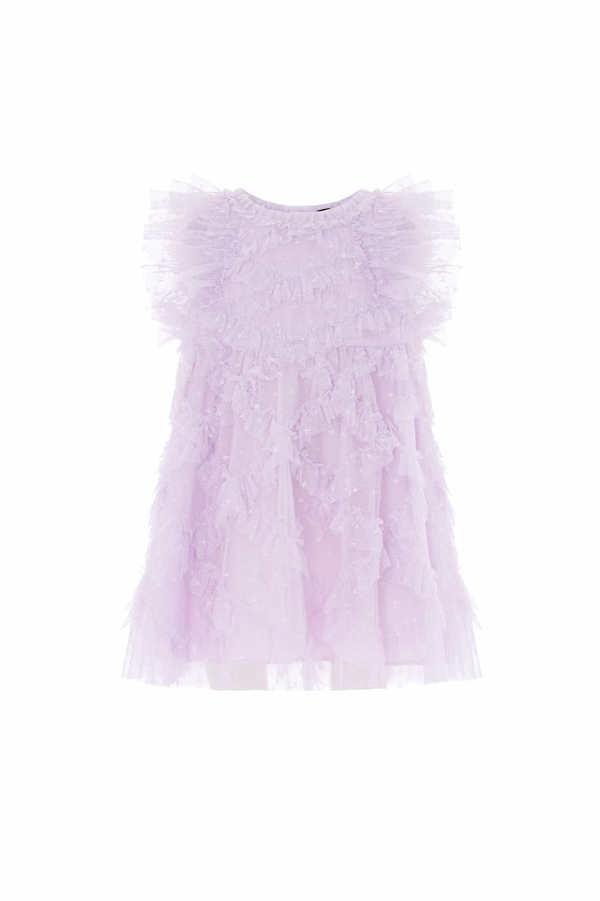 Needle & Thread Genevieve Baby Dress sukienka liliowa 2-części