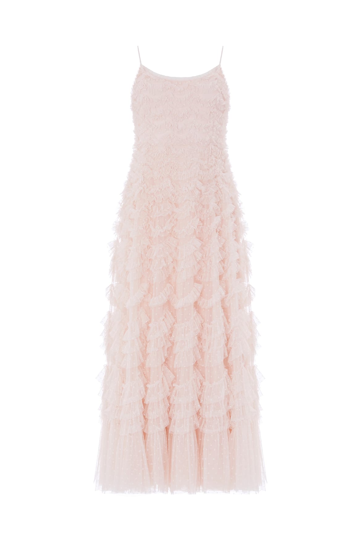 Needle & Thread Thalia Cami Ankle Gown sukienka różowa