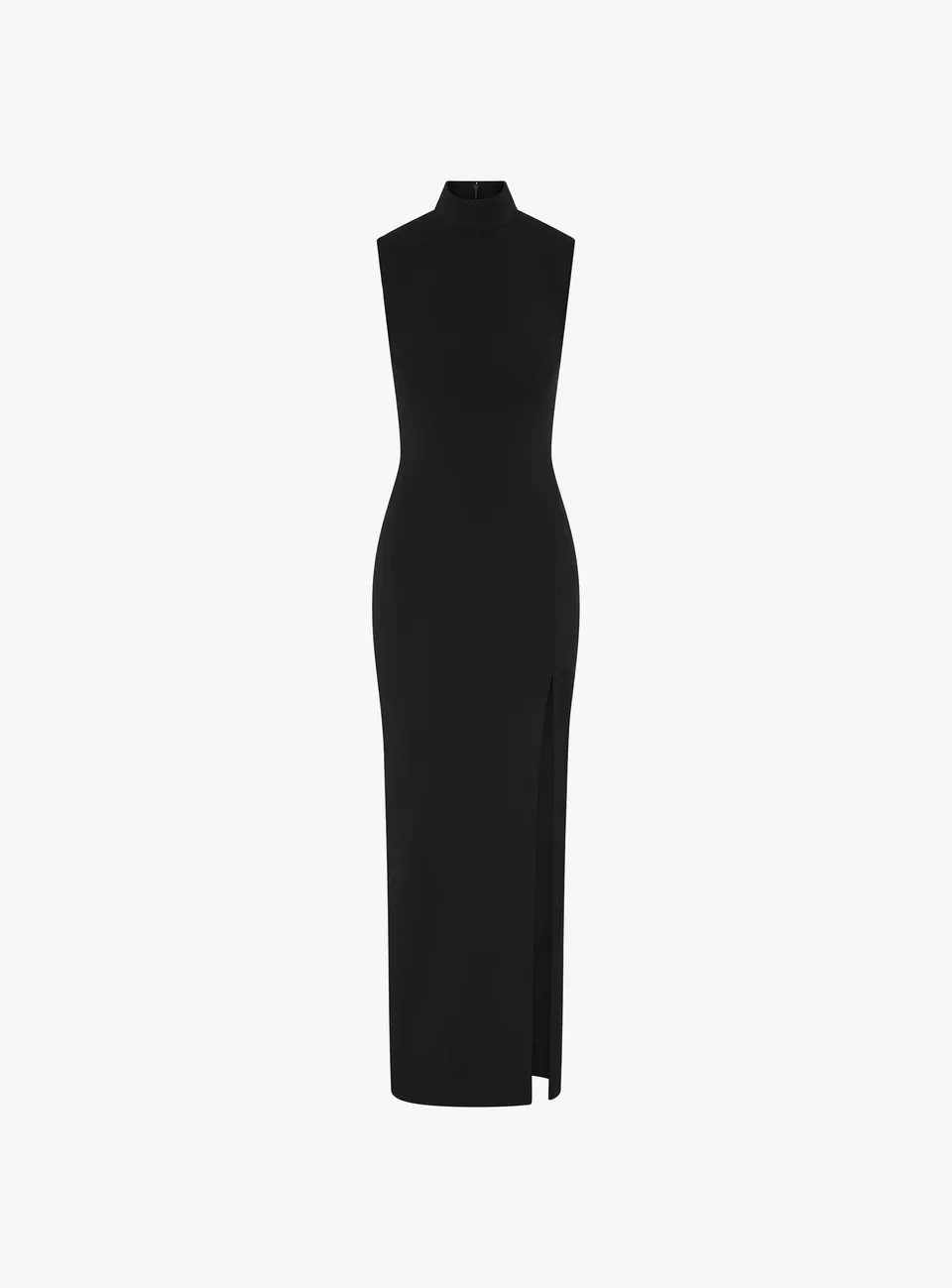 Solace London Nanette sukienka wieczorowa czarna maxi