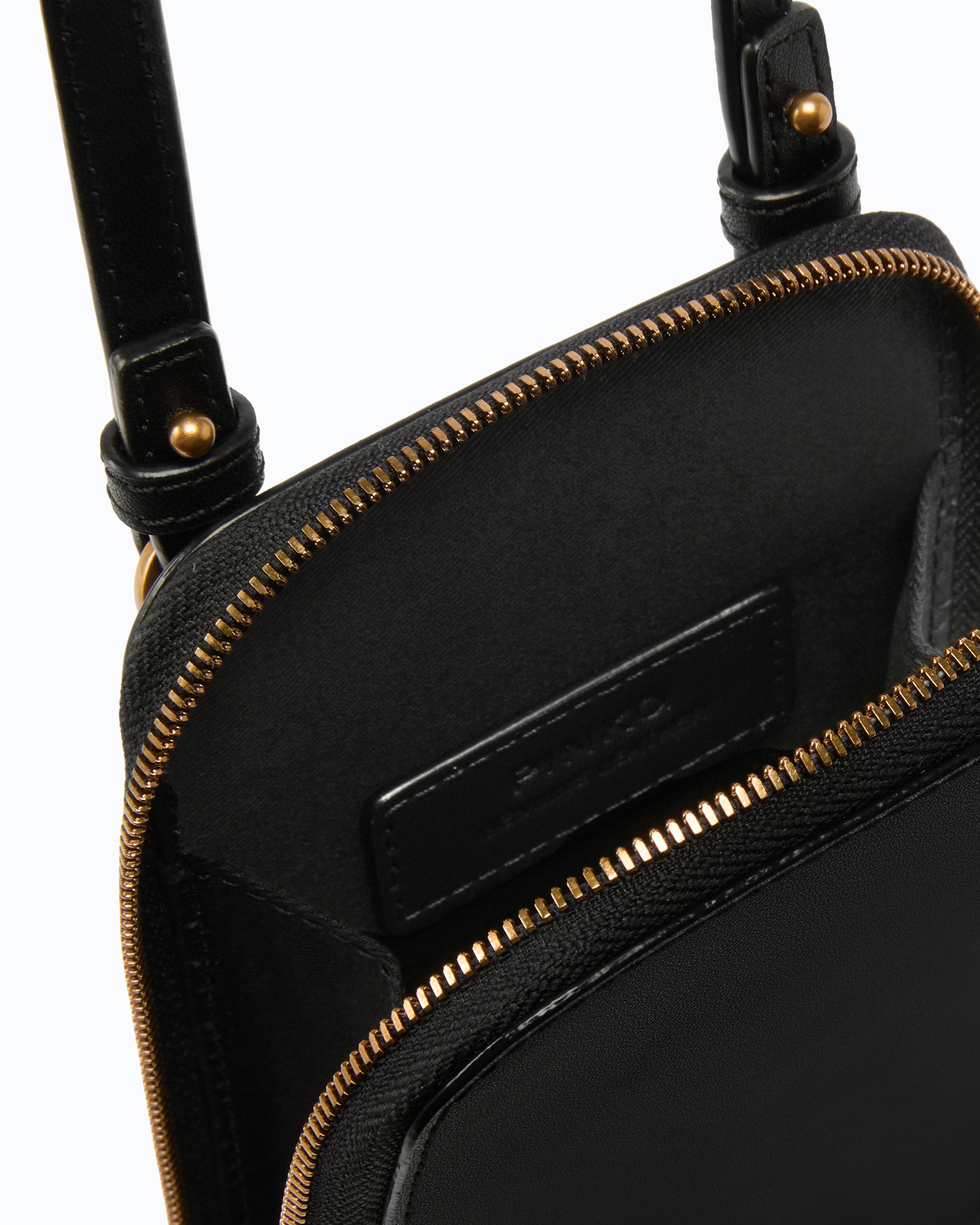 Pinko Phone Case Zip Around etui na telefon skórzane