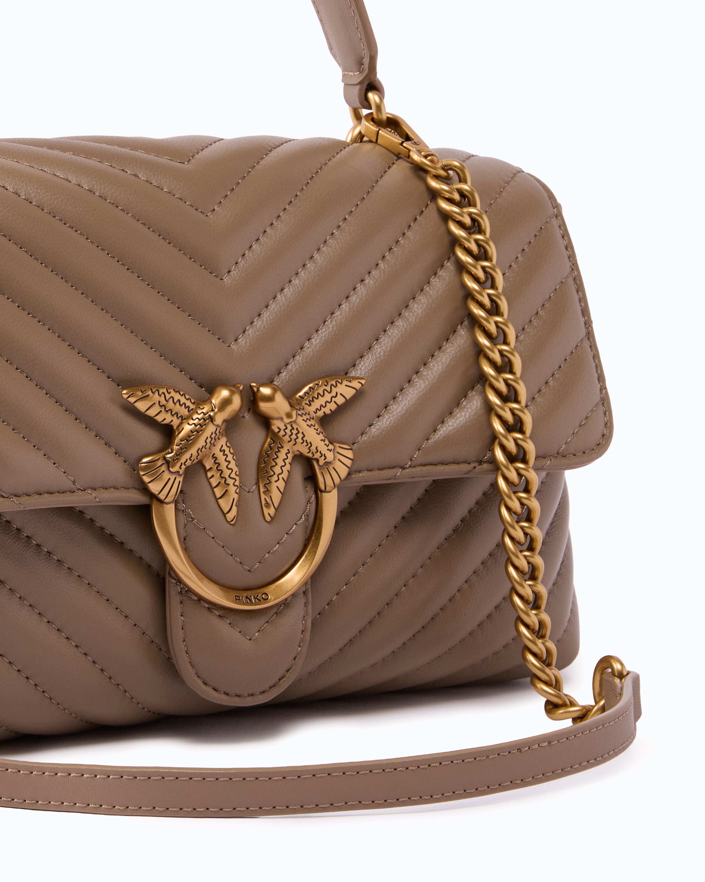 Pinko Lady Love Bag Puff torebka średnia zygzak