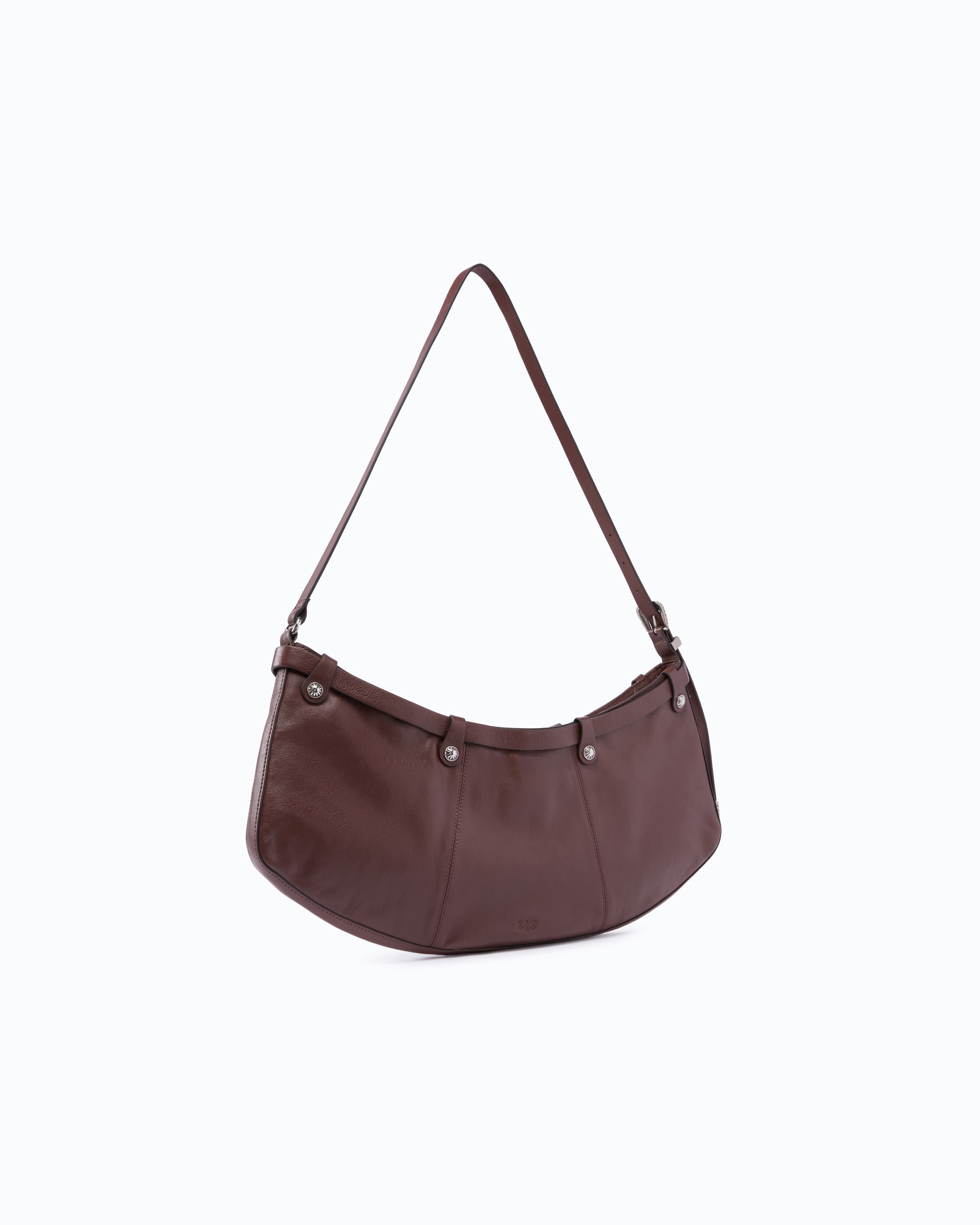 Pinko Pocket Body Bag torebka skórzana z kieszeniami