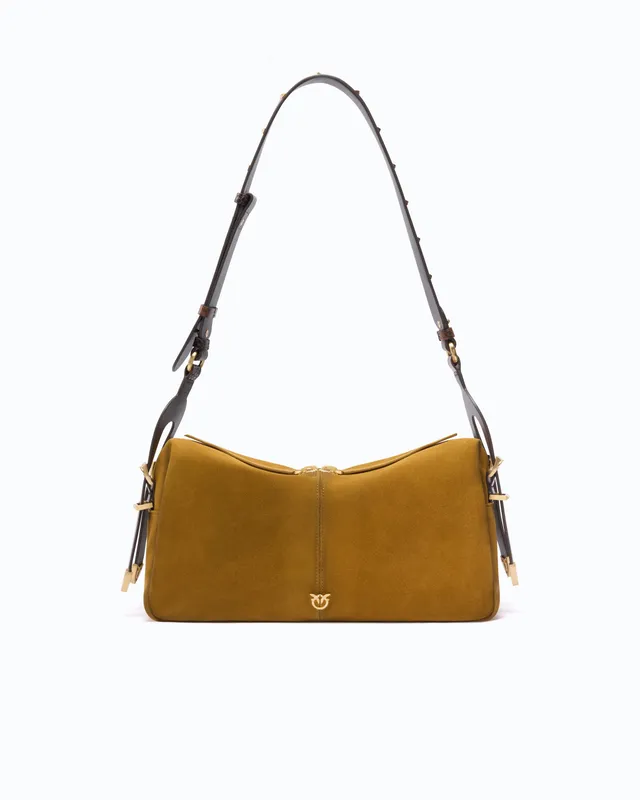 Pinko Keeper Bag torebka zamszowa spray U
