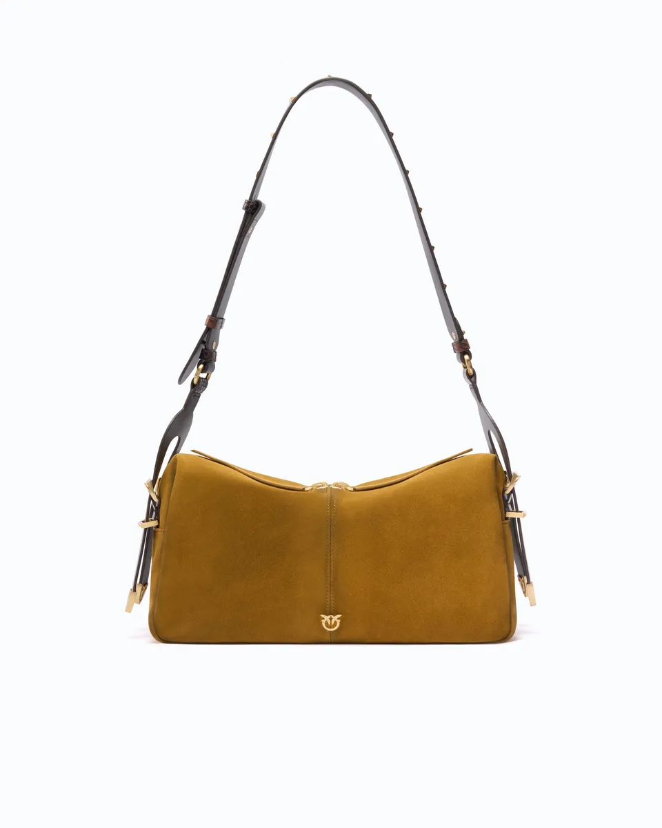 Pinko Keeper Bag torebka zamszowa spray U