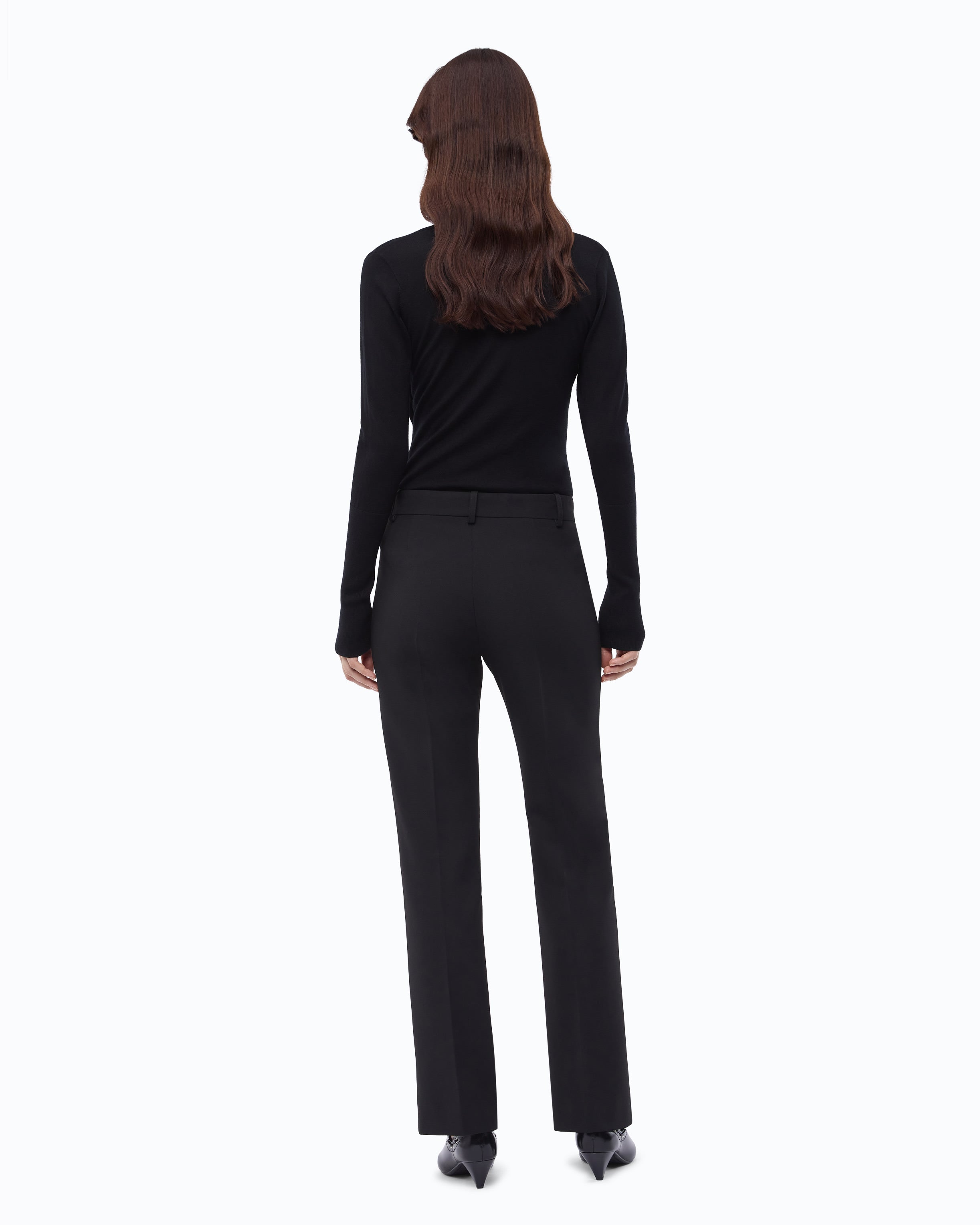 Pinko Protea Pants spodnie czarne z kantem 36-52