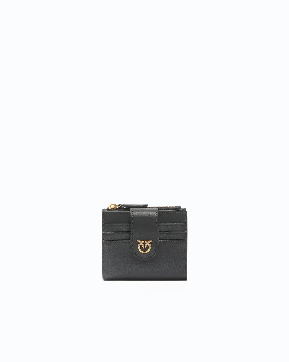 Pinko Wallet portfel skórzany U mały gładki