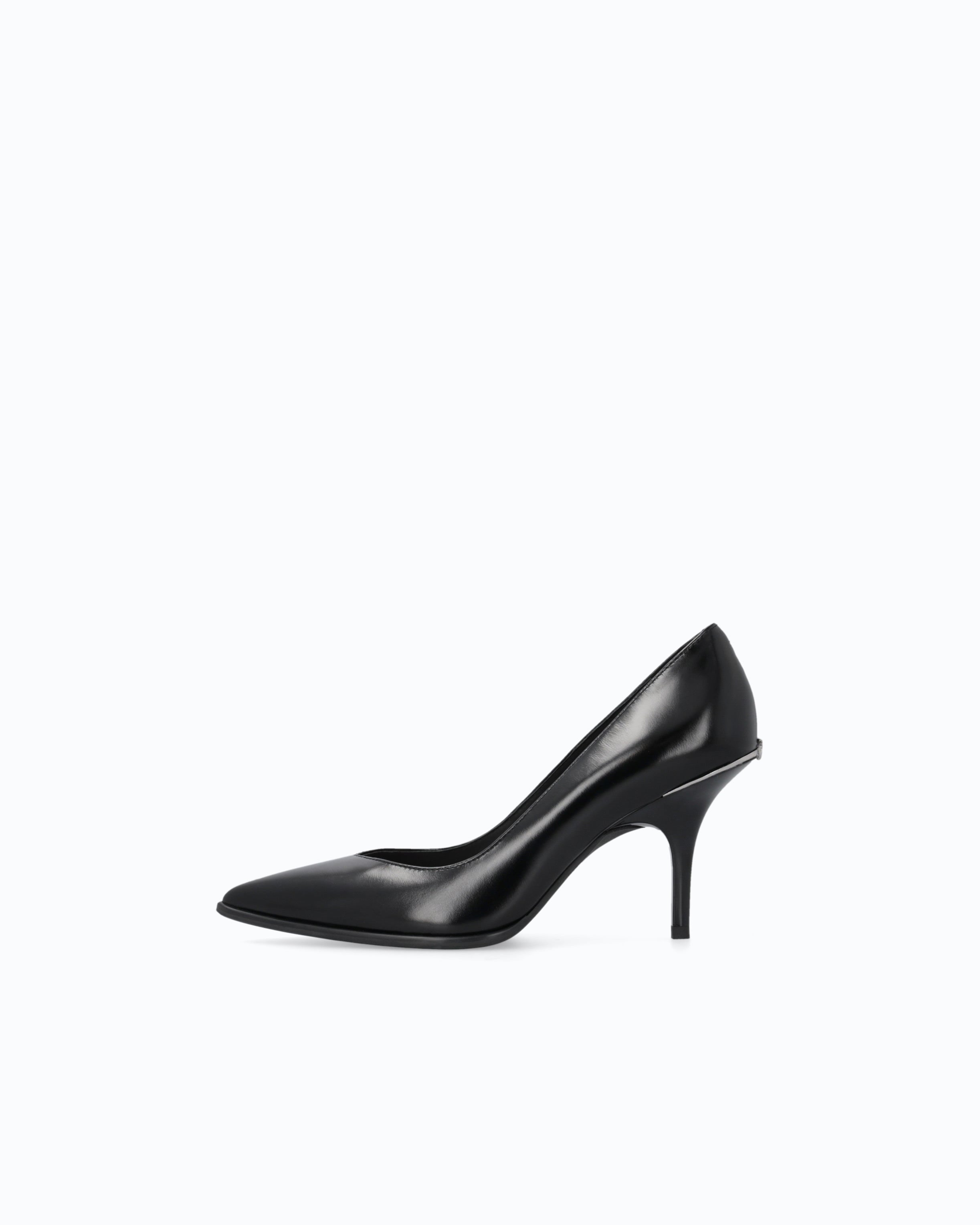 Pinko Lady 11 Pump czółenka skórzane czarne szpilka