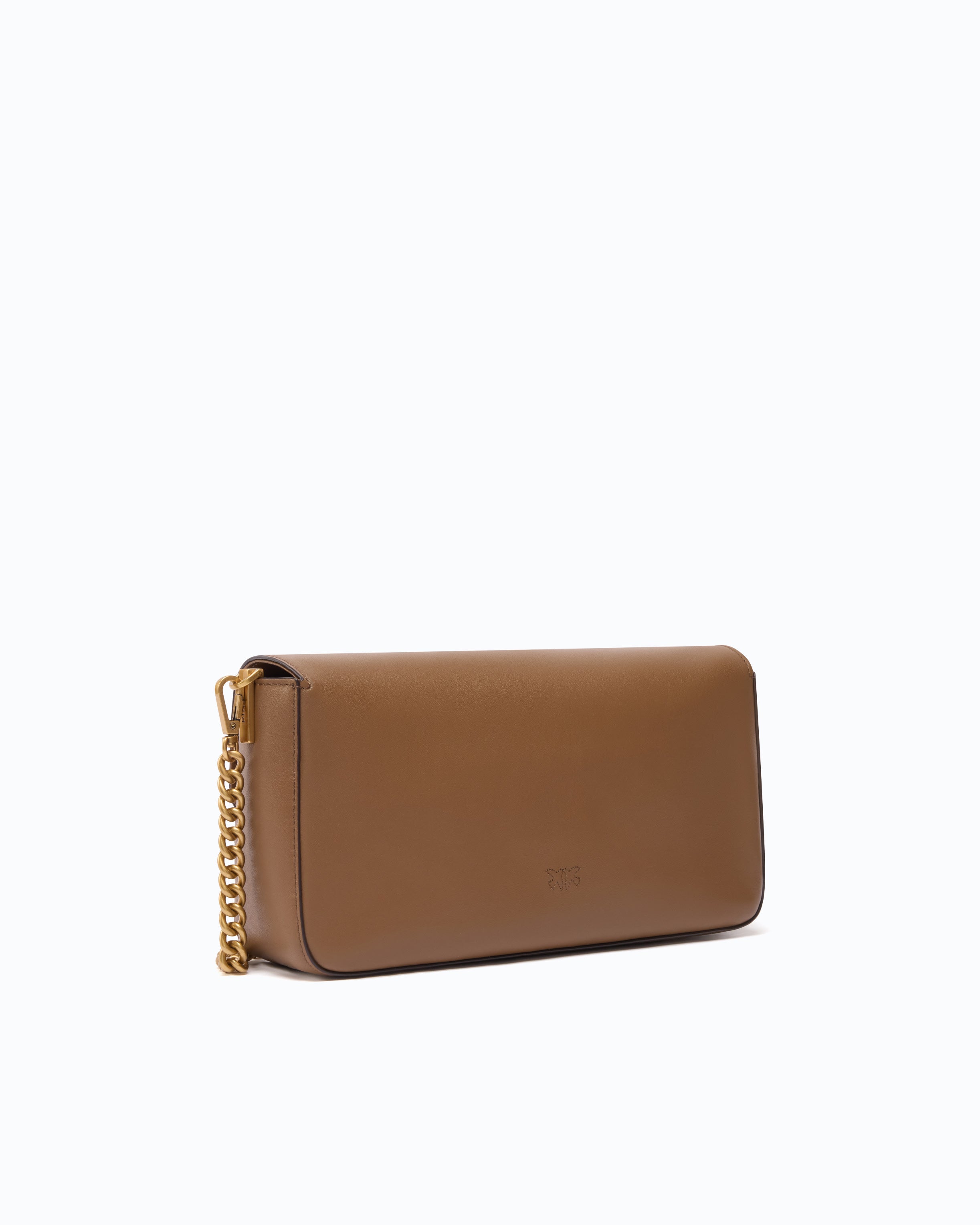 Pinko Love One Slouchy torebka gładka skóra