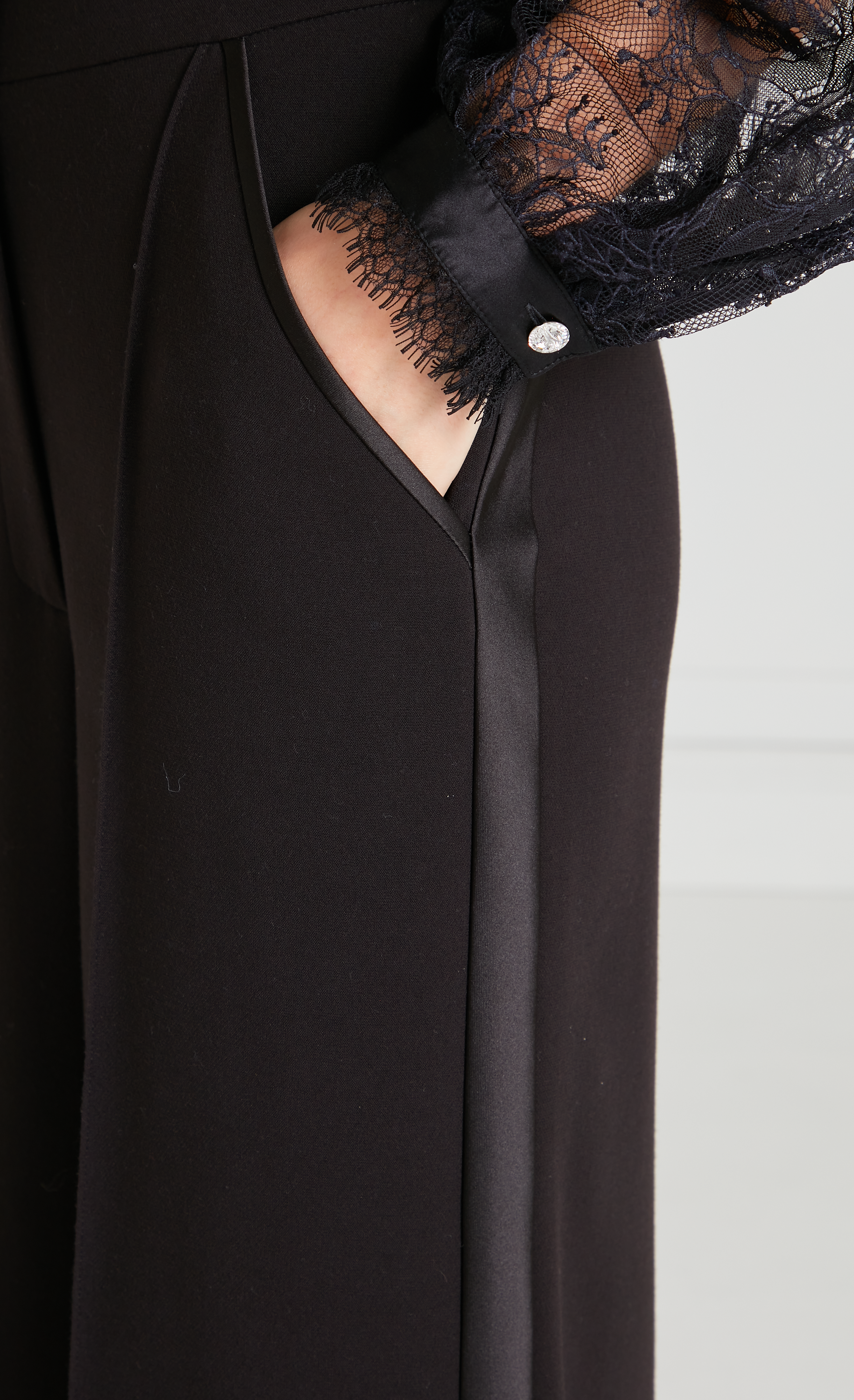 Temperley London Conqueror spodnie czarne Black
