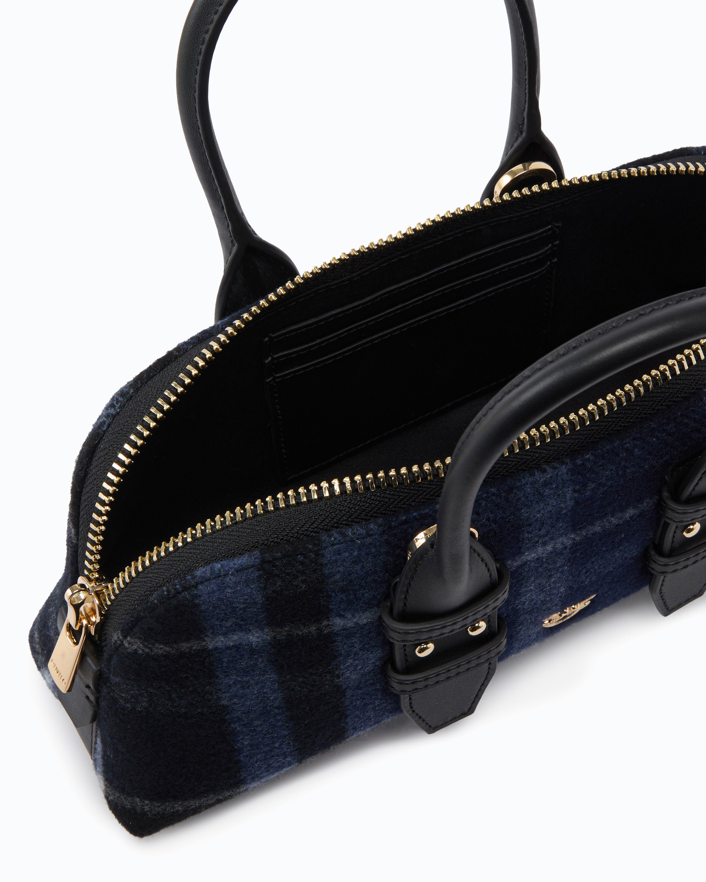 Pinko Escape Bag Horizontal torebka krata
